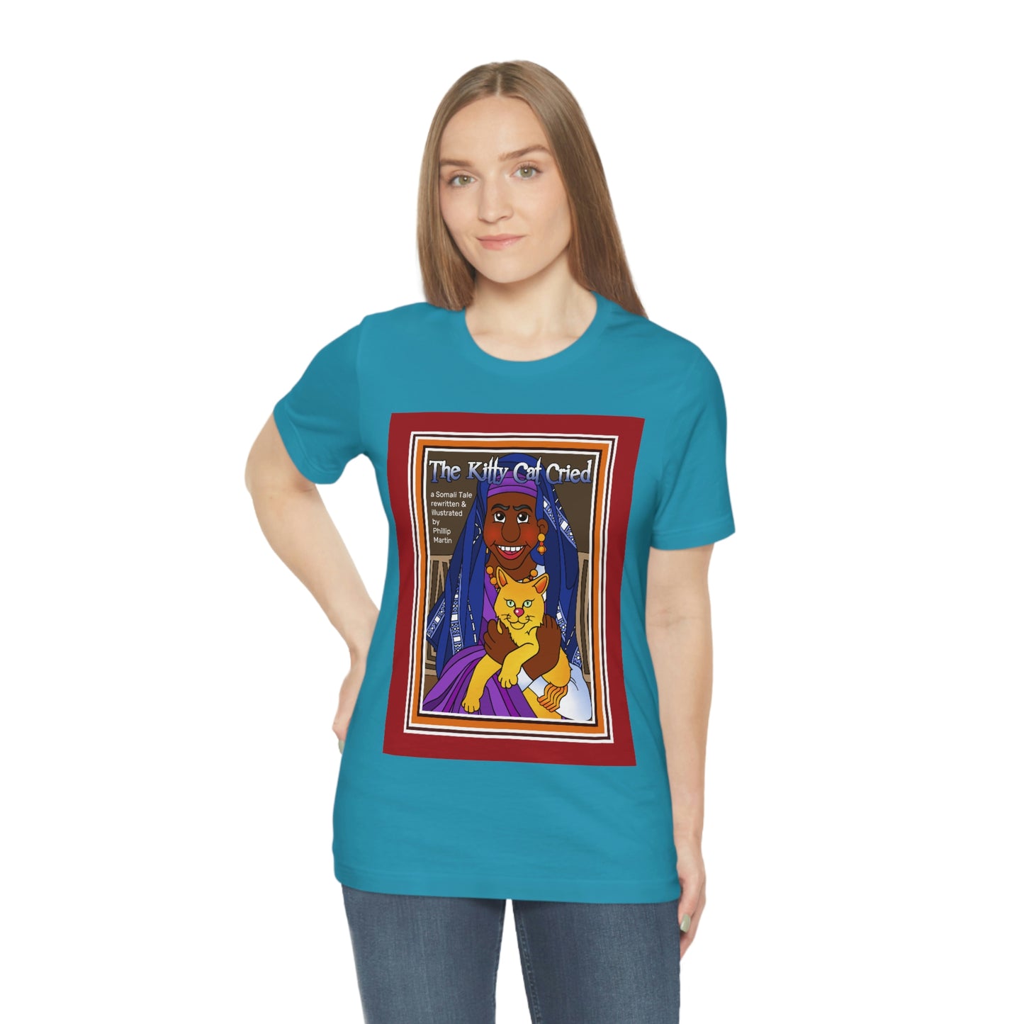 The Kitty Cat Cried Unisex Jersey Short Sleeve Tee