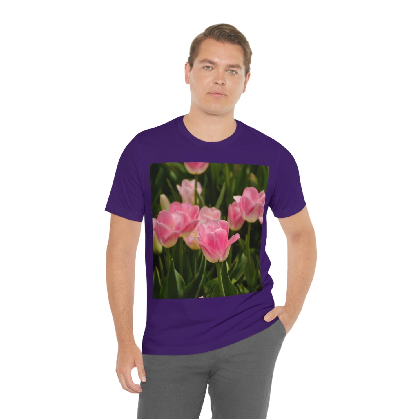 Flowers 17 Unisex Jersey Short Sleeve Tee
