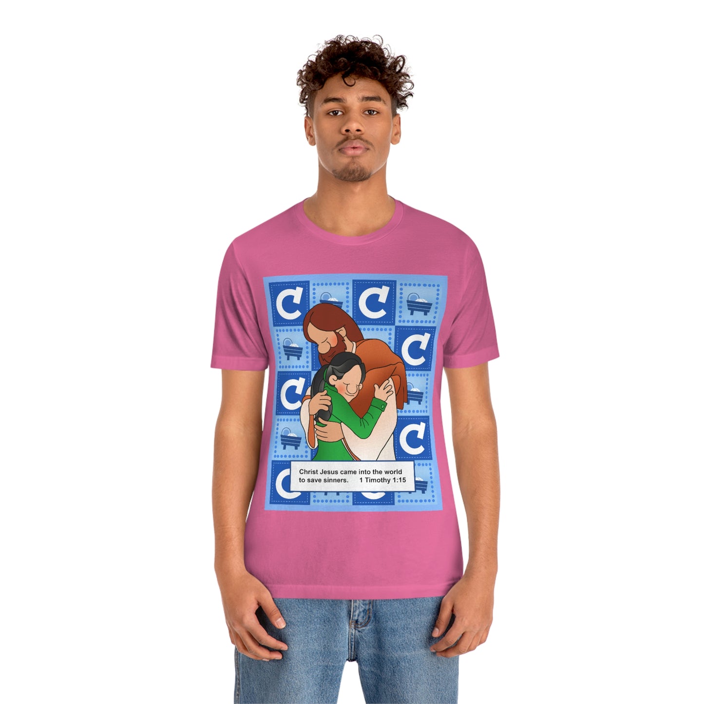 The Bible as Simple as ABC C Unisex Jersey Short Sleeve Tee