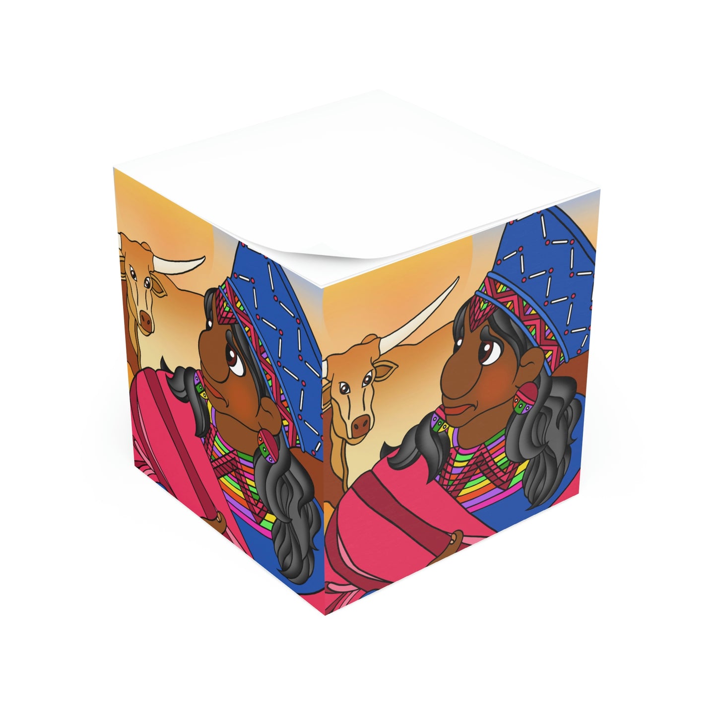 Once Upon Southern Africa Note Cube
