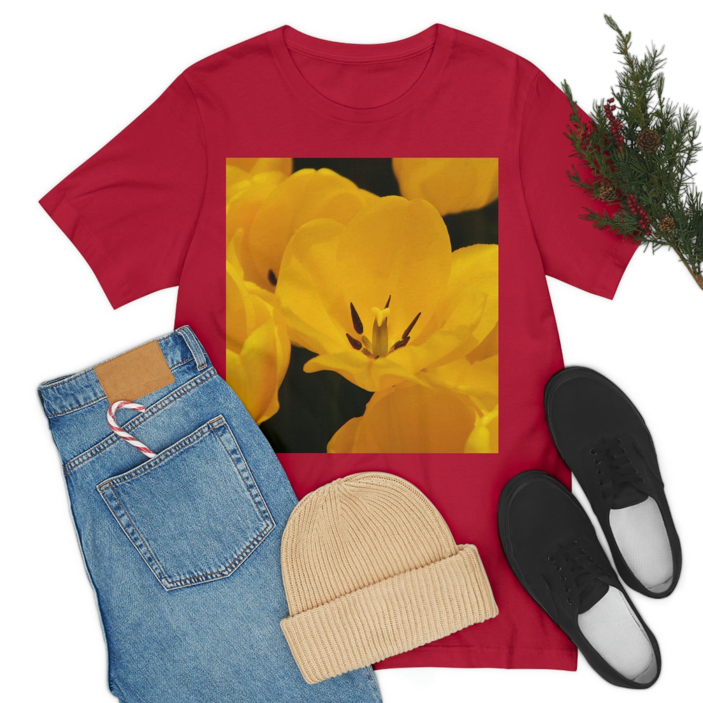 Flowers 16 Unisex Jersey Short Sleeve Tee