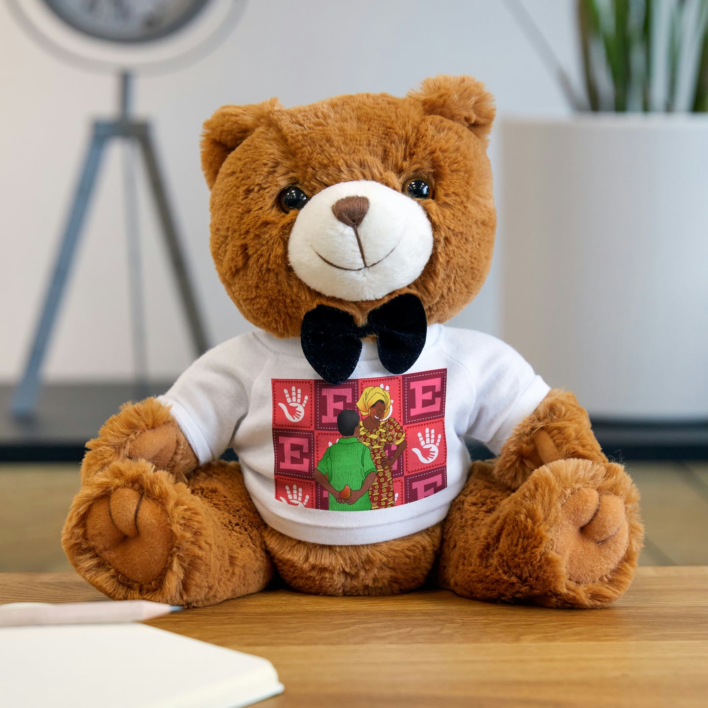 The Bible as Simple as ABC E Teddy Bear with T-Shirt
