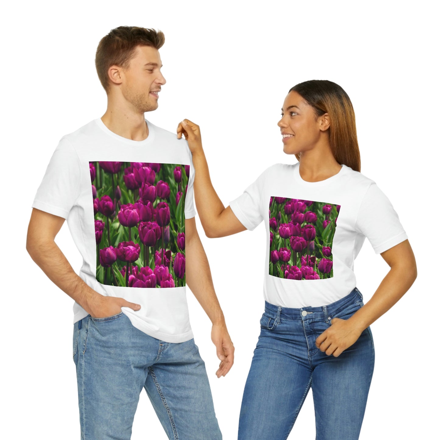 Flowers 20 Unisex Jersey Short Sleeve Tee