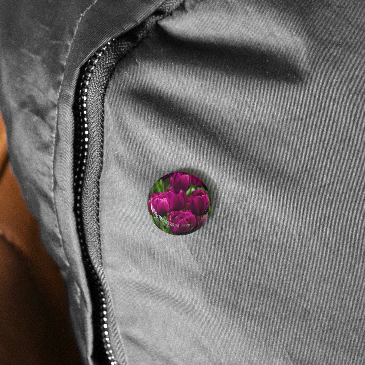 Flowers 20 Round Pins