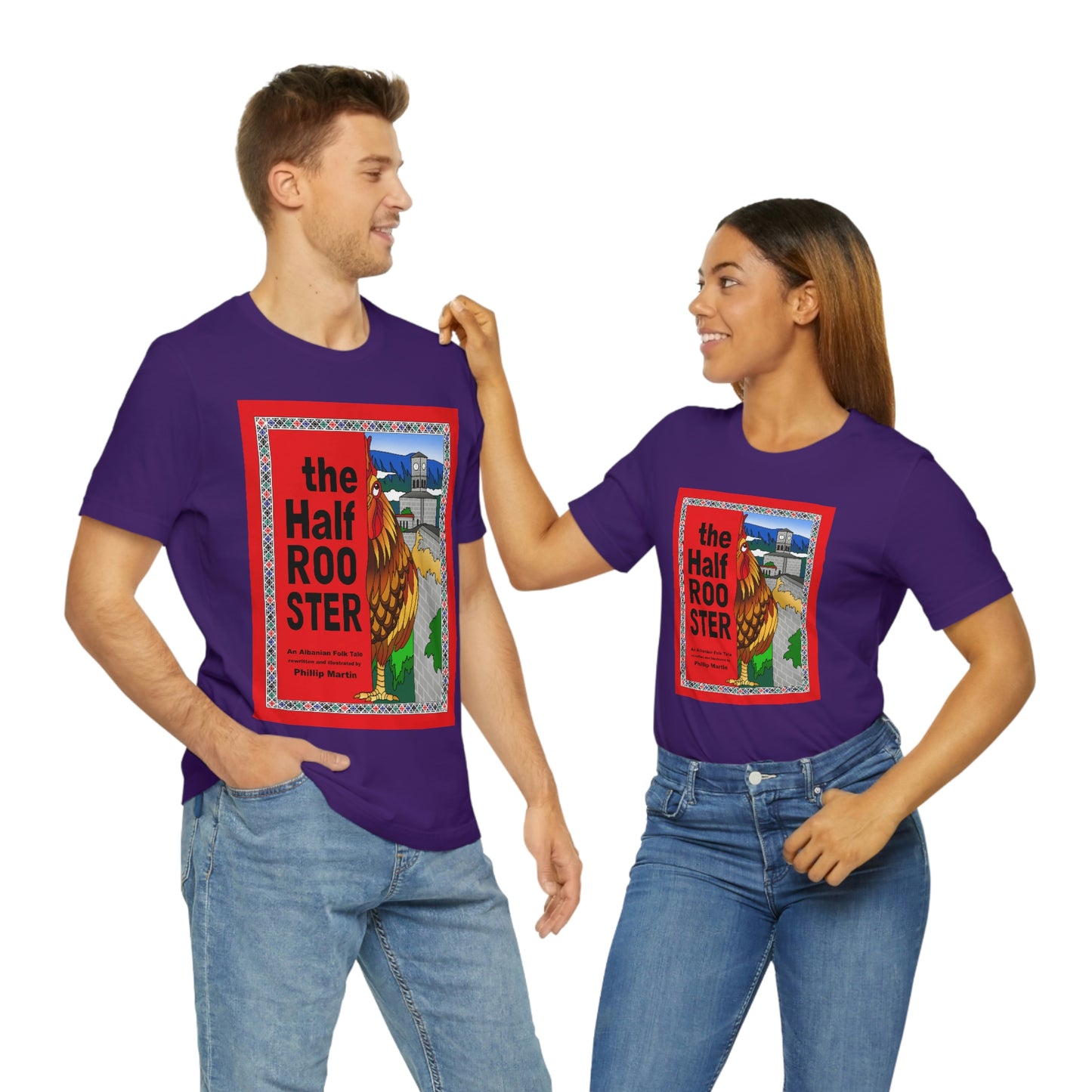 The Half Rooster Unisex Jersey Short Sleeve Tee