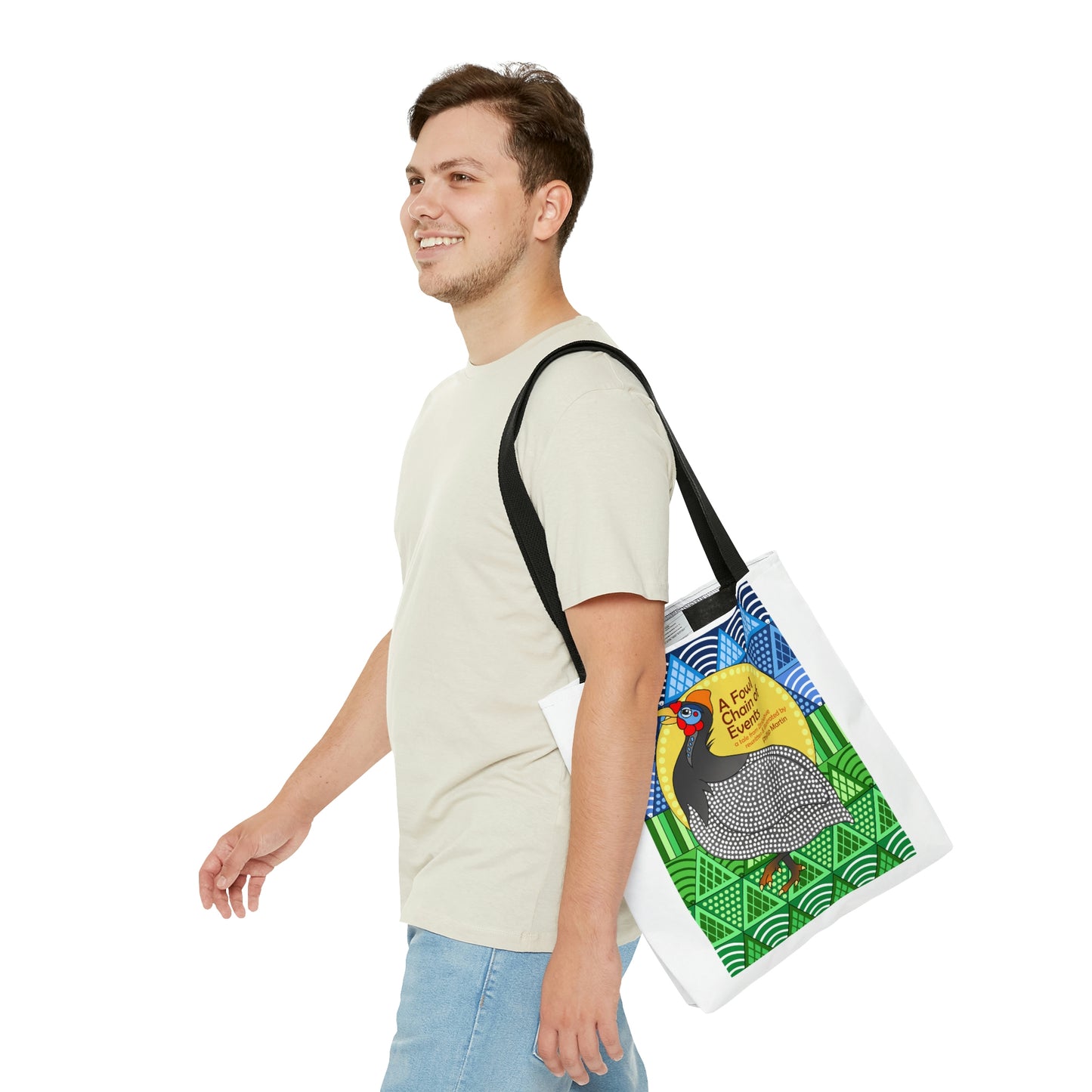 A Fowl Chain of Events AOP Tote Bag