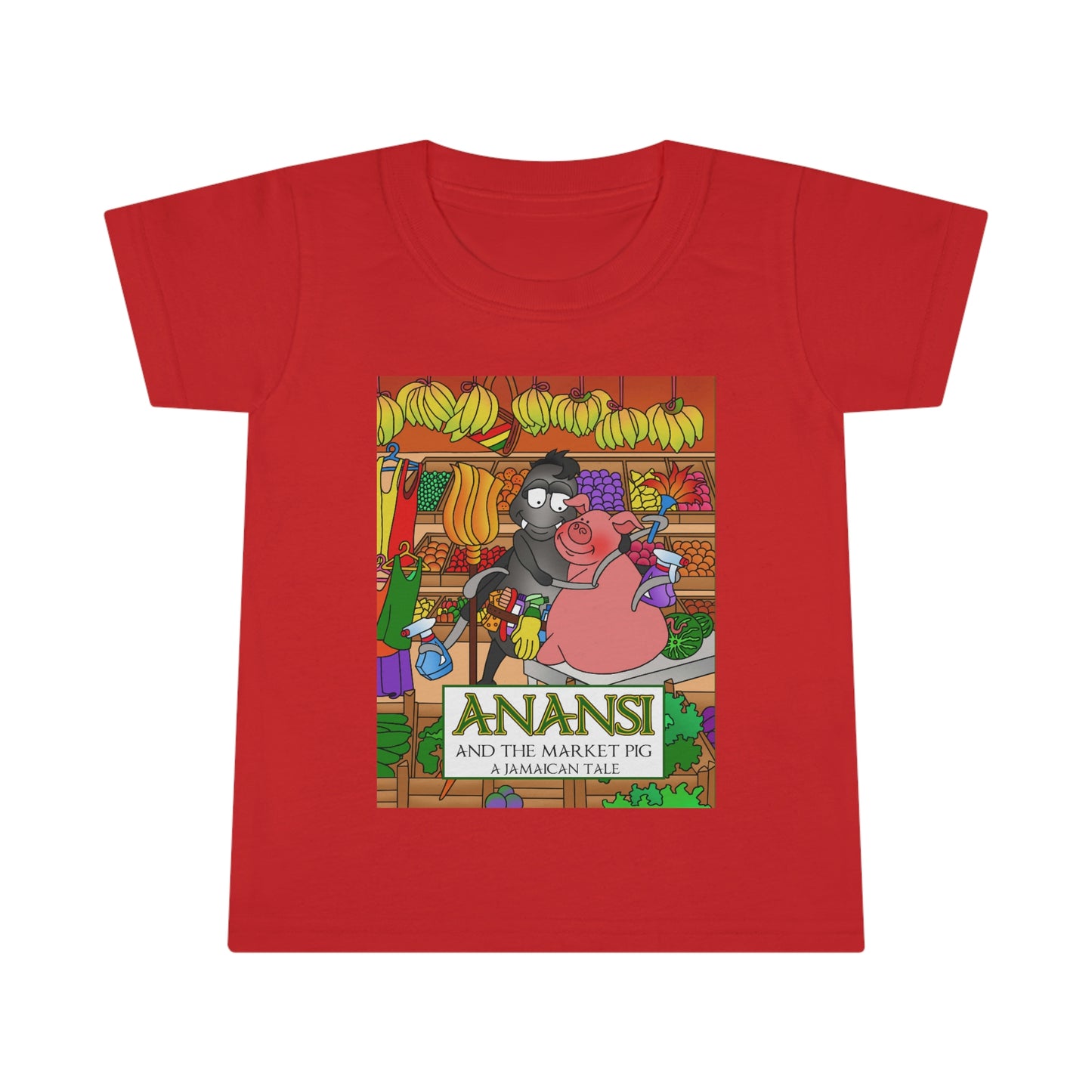 Anansi and the Market Pig Toddler T-shirt