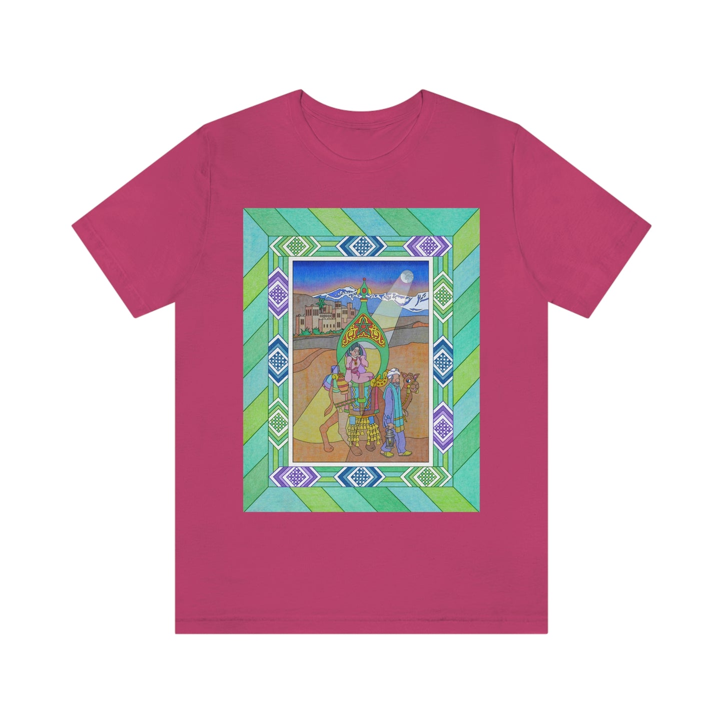 The Stone at the Door! Unisex Jersey Short Sleeve Tee