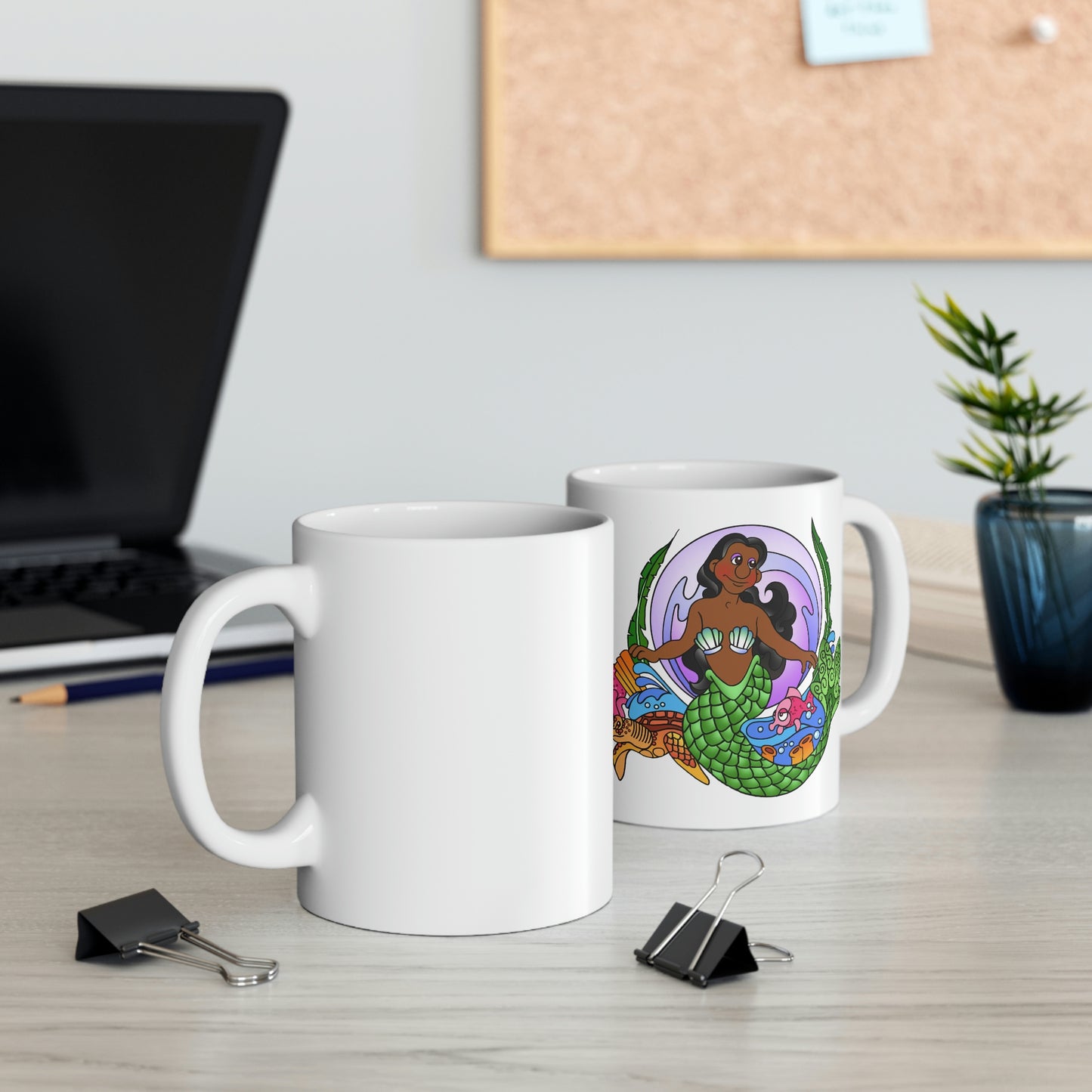 Mermaid!!! Ceramic Mug 11oz