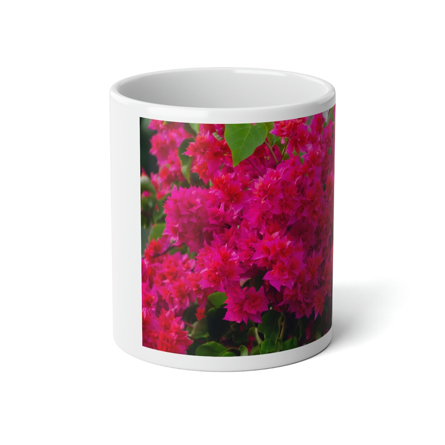 Flowers 27 Jumbo Mug, 20oz