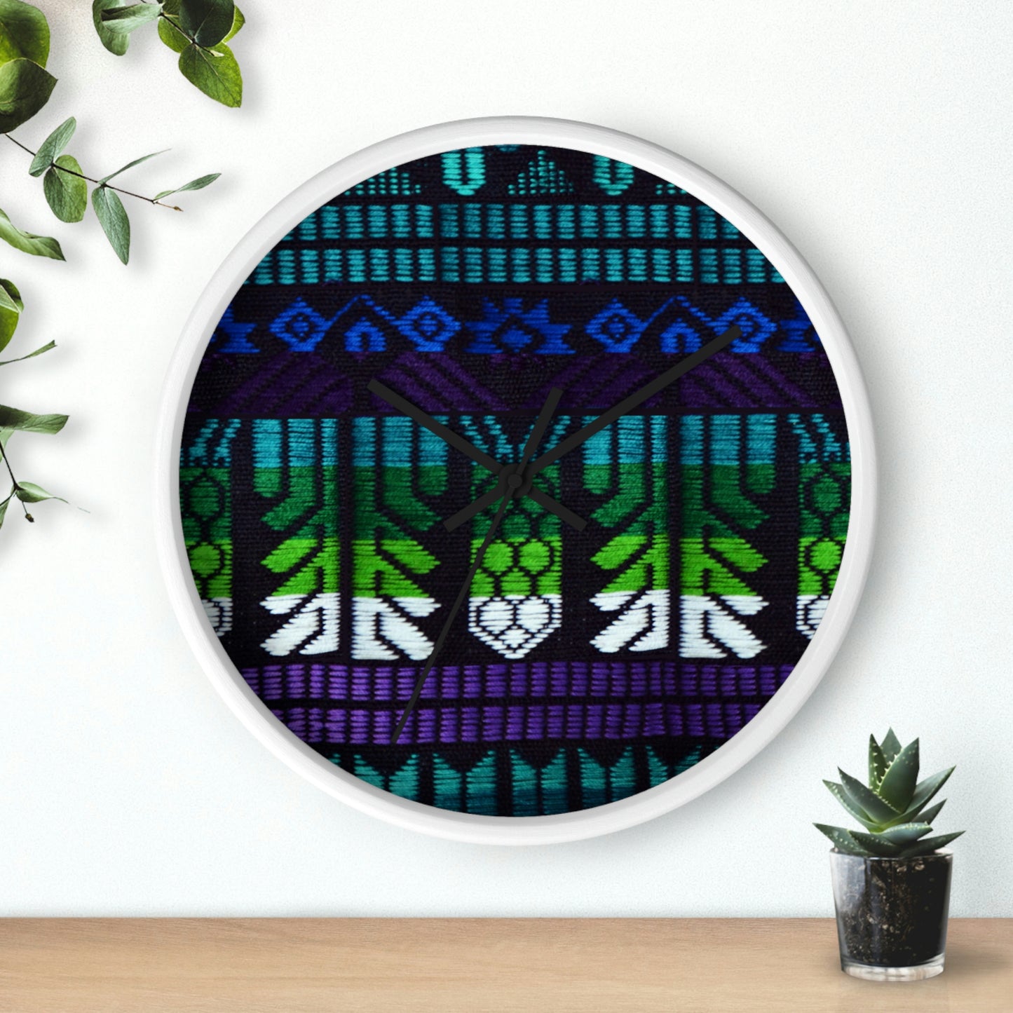 A Pack of Lies Fabric! Wall Clock
