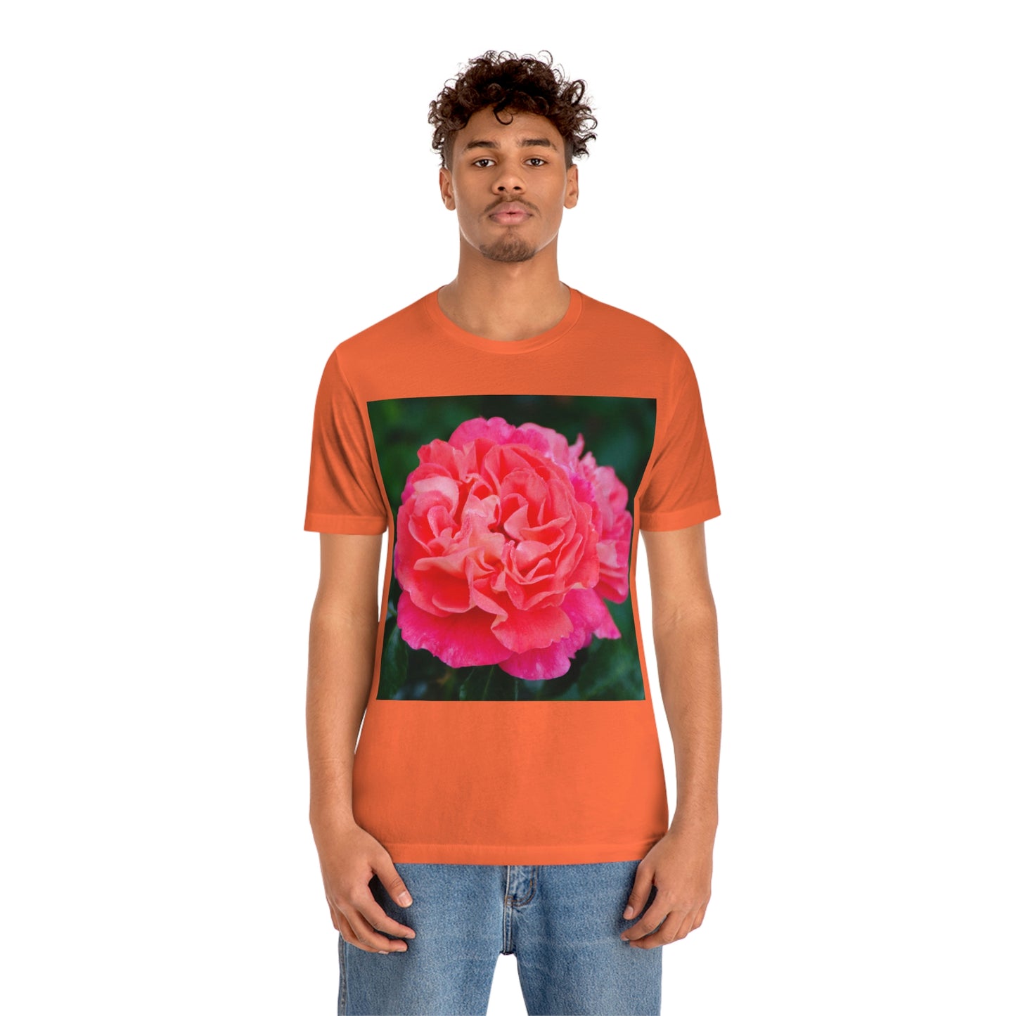 Flowers 08 Unisex Jersey Short Sleeve Tee