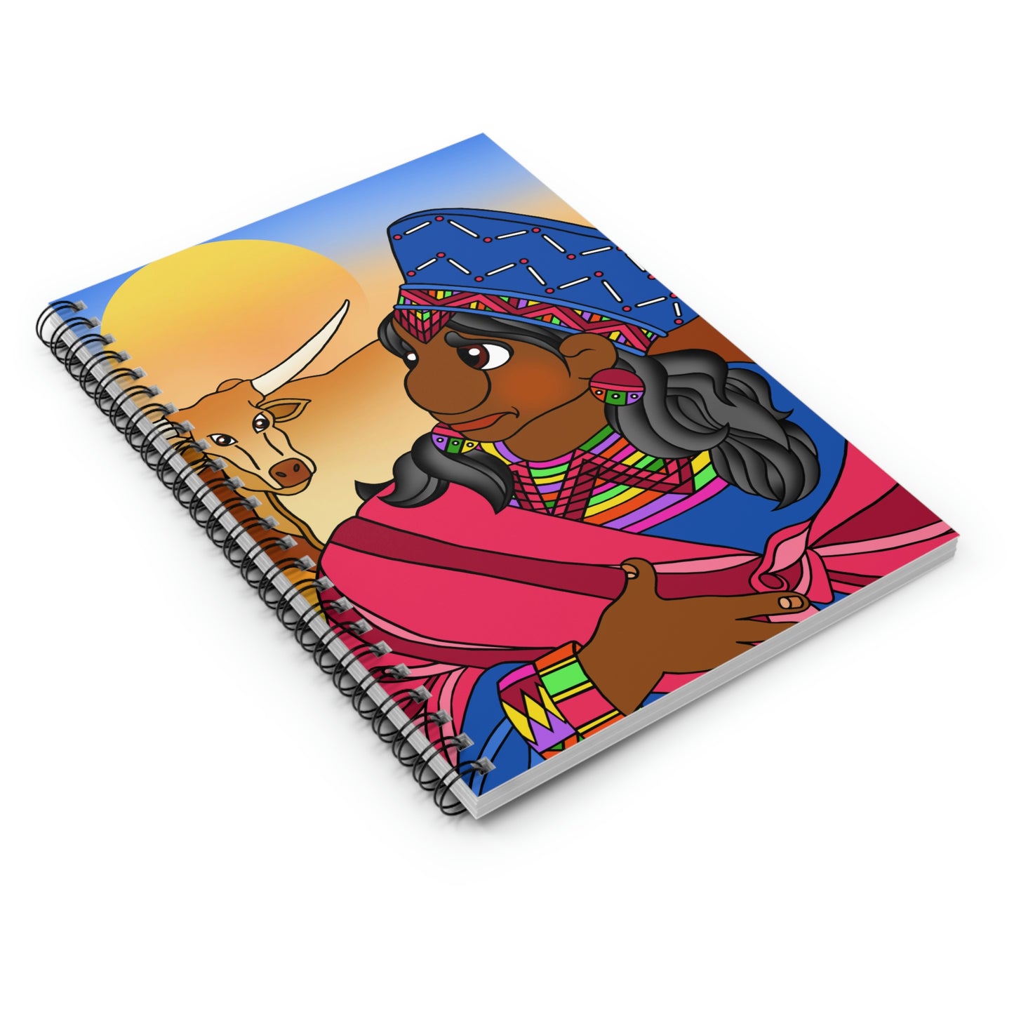 Once Upon Southern Africa Spiral Notebook - Ruled Line