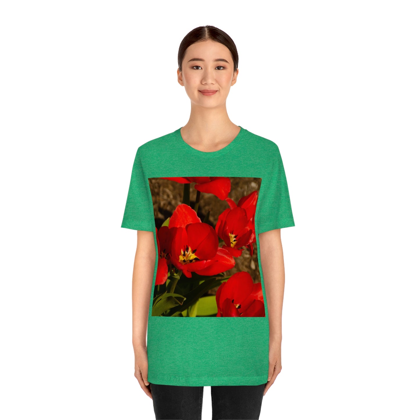Flowers 05 Unisex Jersey Short Sleeve Tee