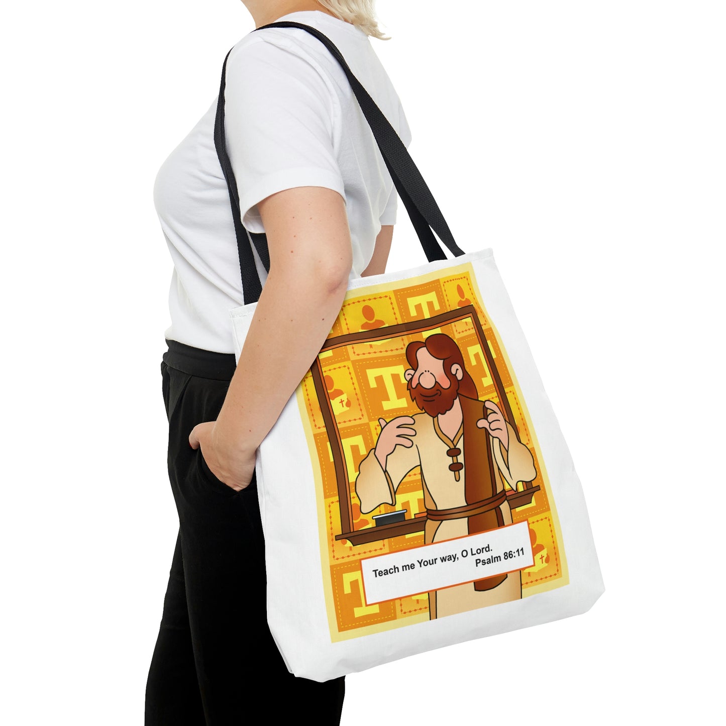 The Bible as Simple as ABC T AOP Tote Bag