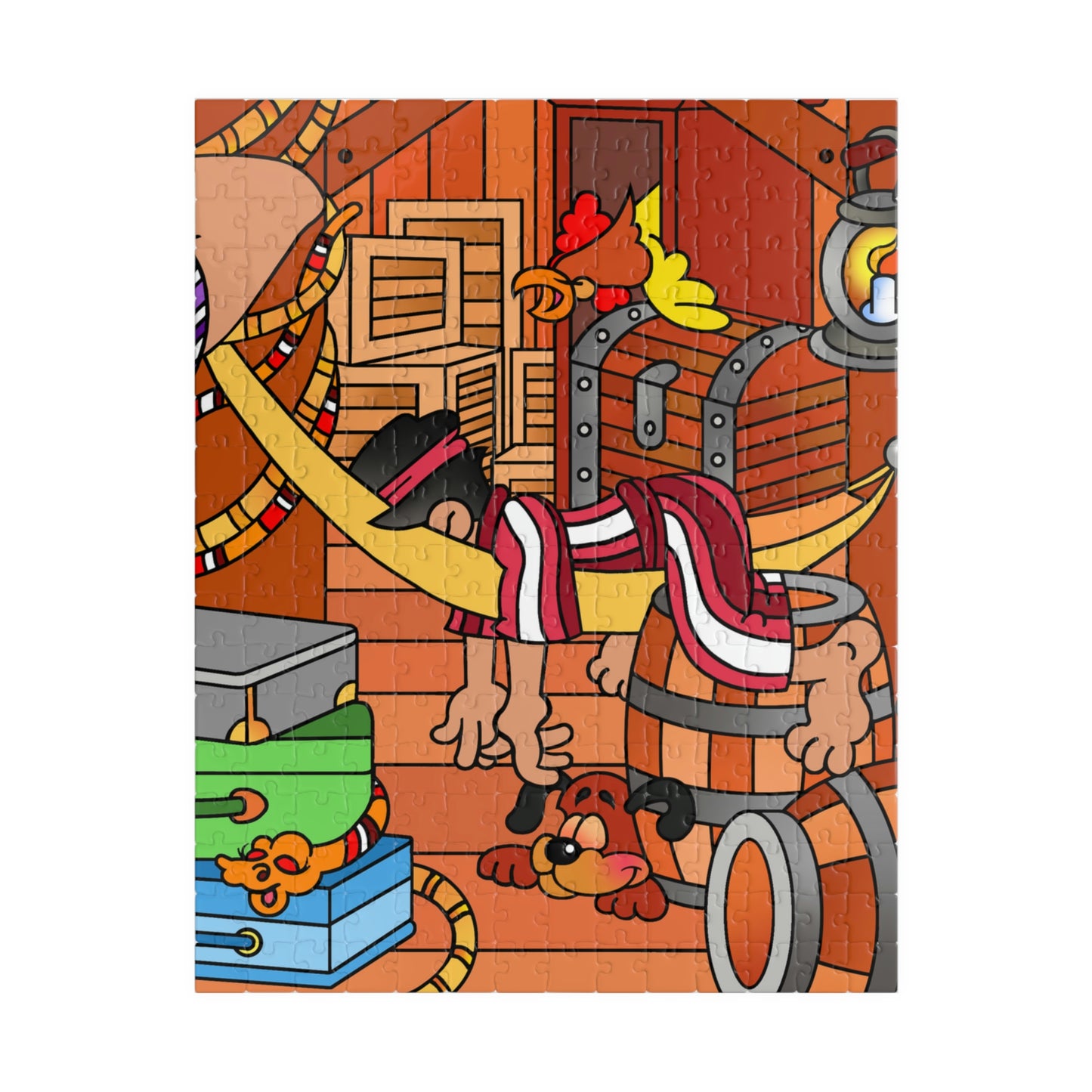 The Story of Jonah! Puzzle (110, 252, 500, 1014-piece)