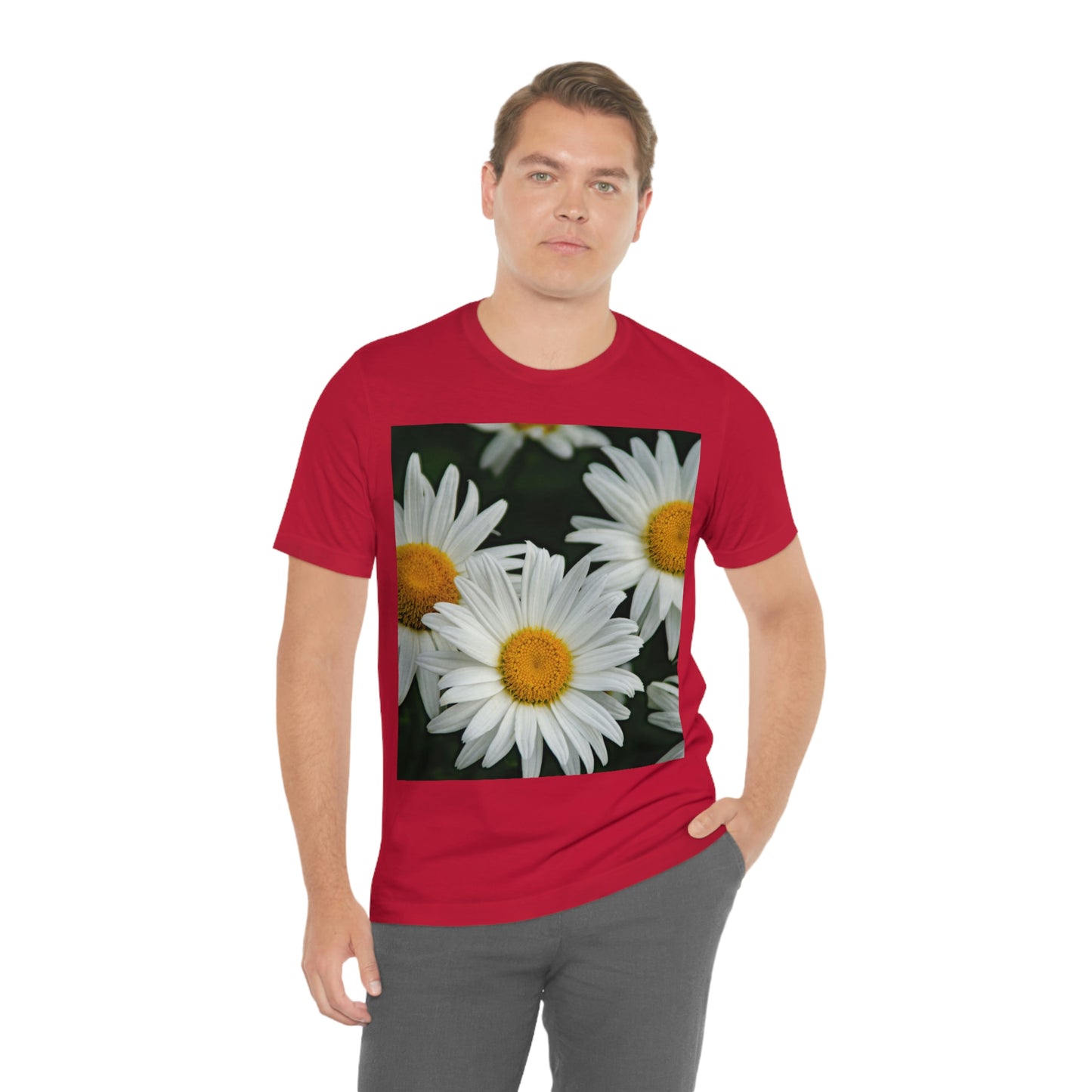 Flowers 01 Unisex Jersey Short Sleeve Tee