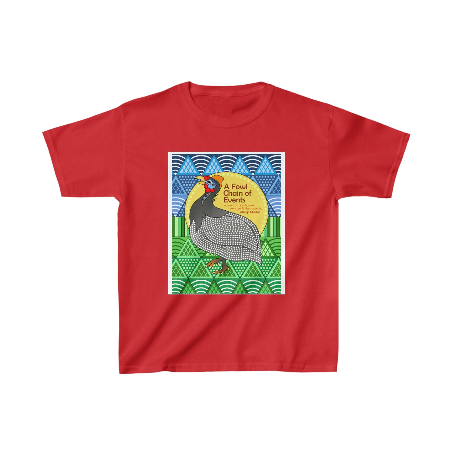 A Fowl Chain of Events Kids Heavy Cotton™ Tee