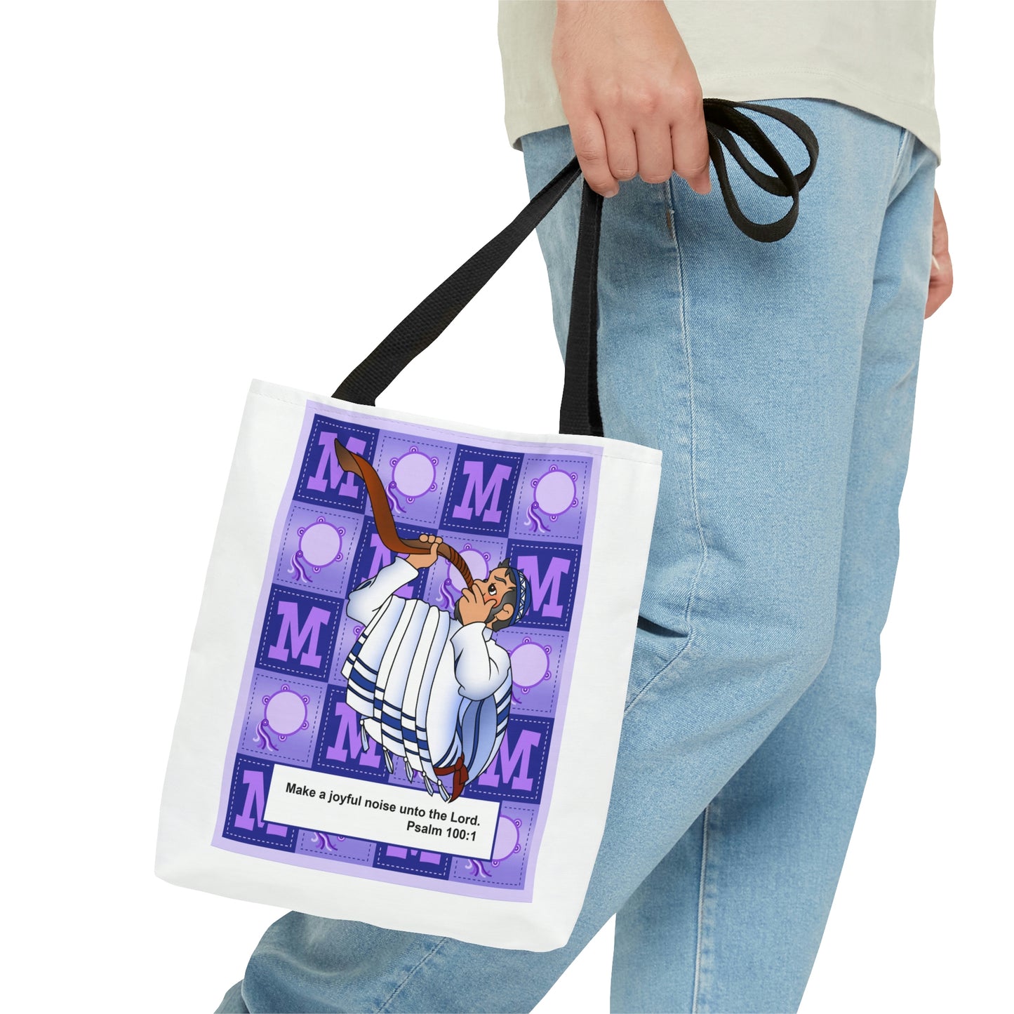 The Bible as Simple as ABC M AOP Tote Bag