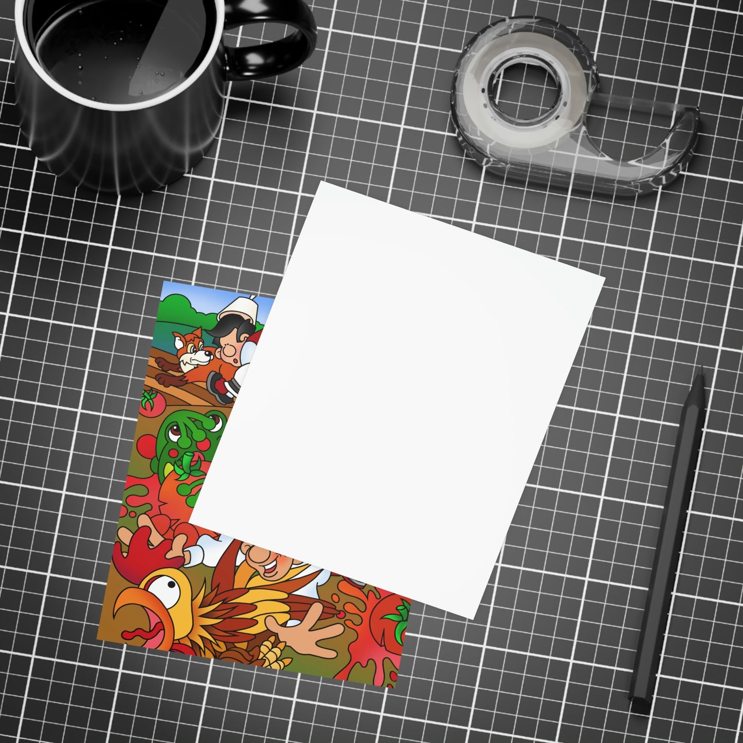 The Half Rooster! Greeting Card Bundles (envelopes not included)