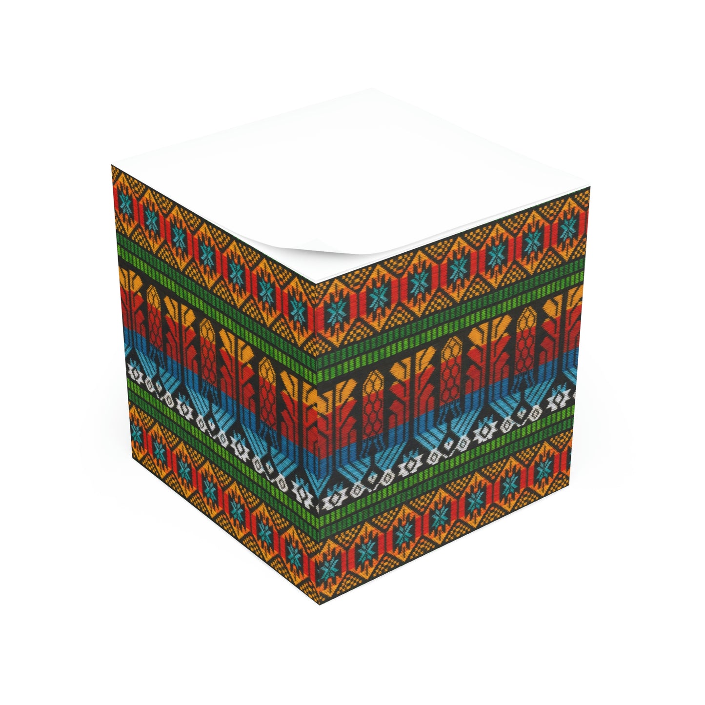 A Pack of Lies Fabric!! Note Cube