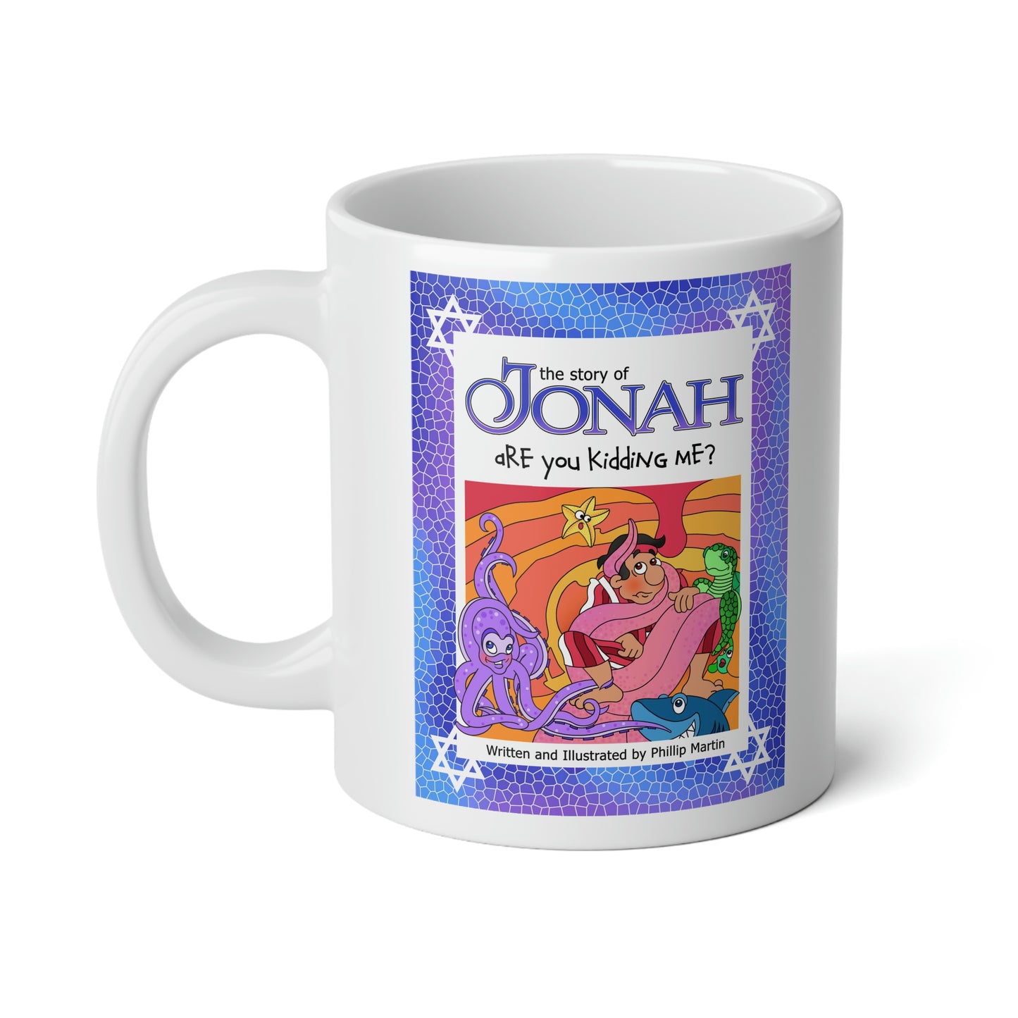 The Story of Jonah Jumbo Mug, 20oz