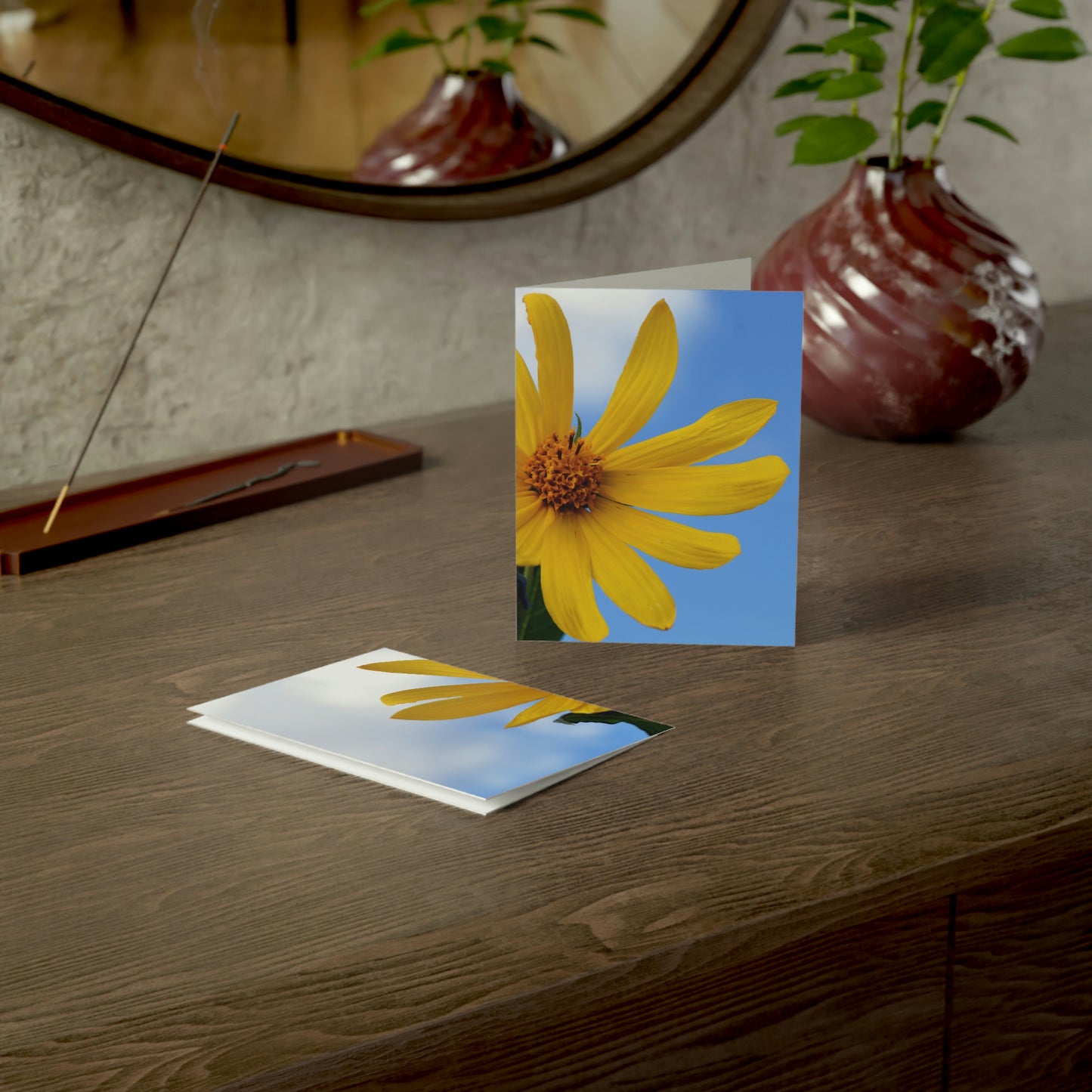 Flowers 32 Greeting Cards (1, 10, 30, and 50pcs)