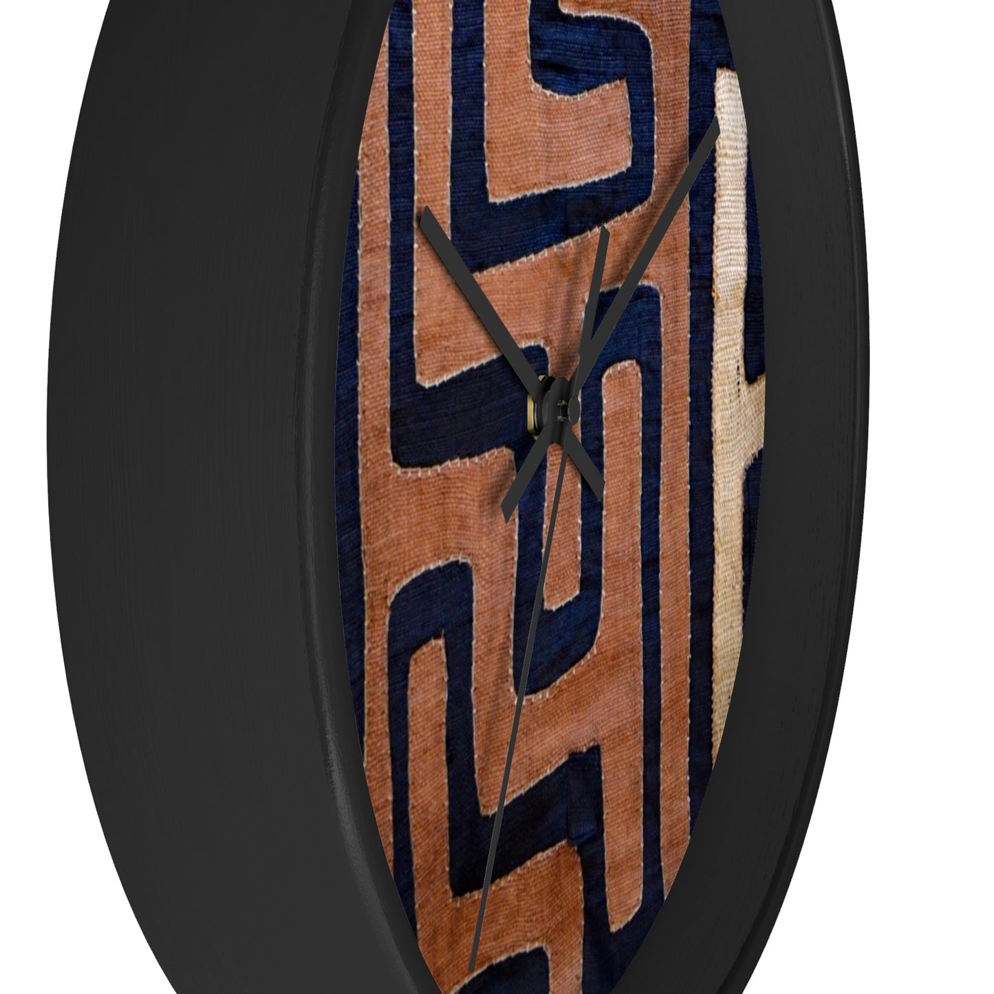 A Show of Hands Fabric Wall Clock