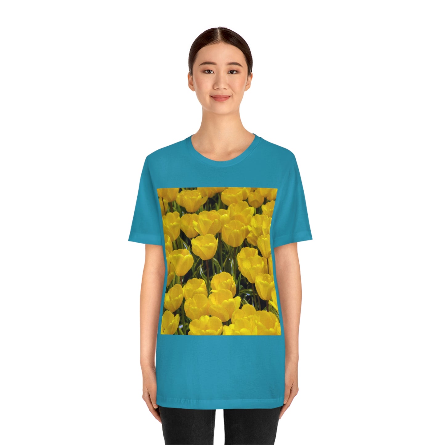 Flowers 23 Unisex Jersey Short Sleeve Tee