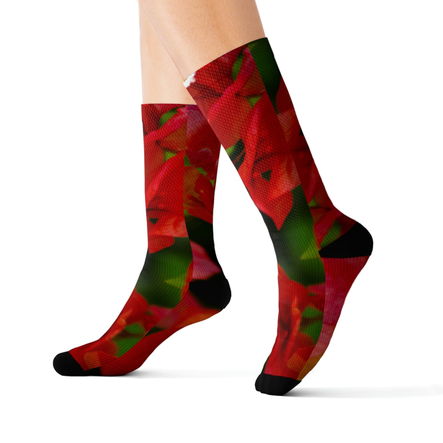 Flowers 20 Sublimation Socks