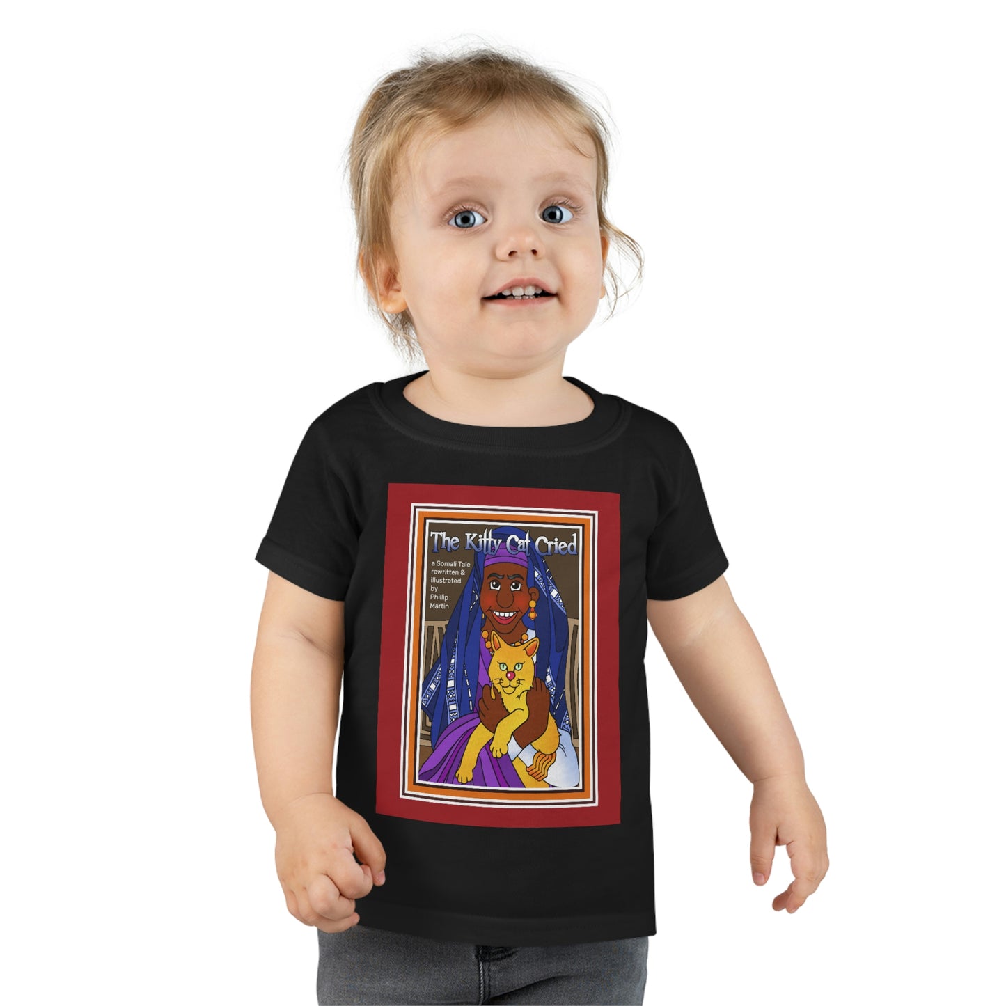The Kitty Cat Cried Toddler T-shirt