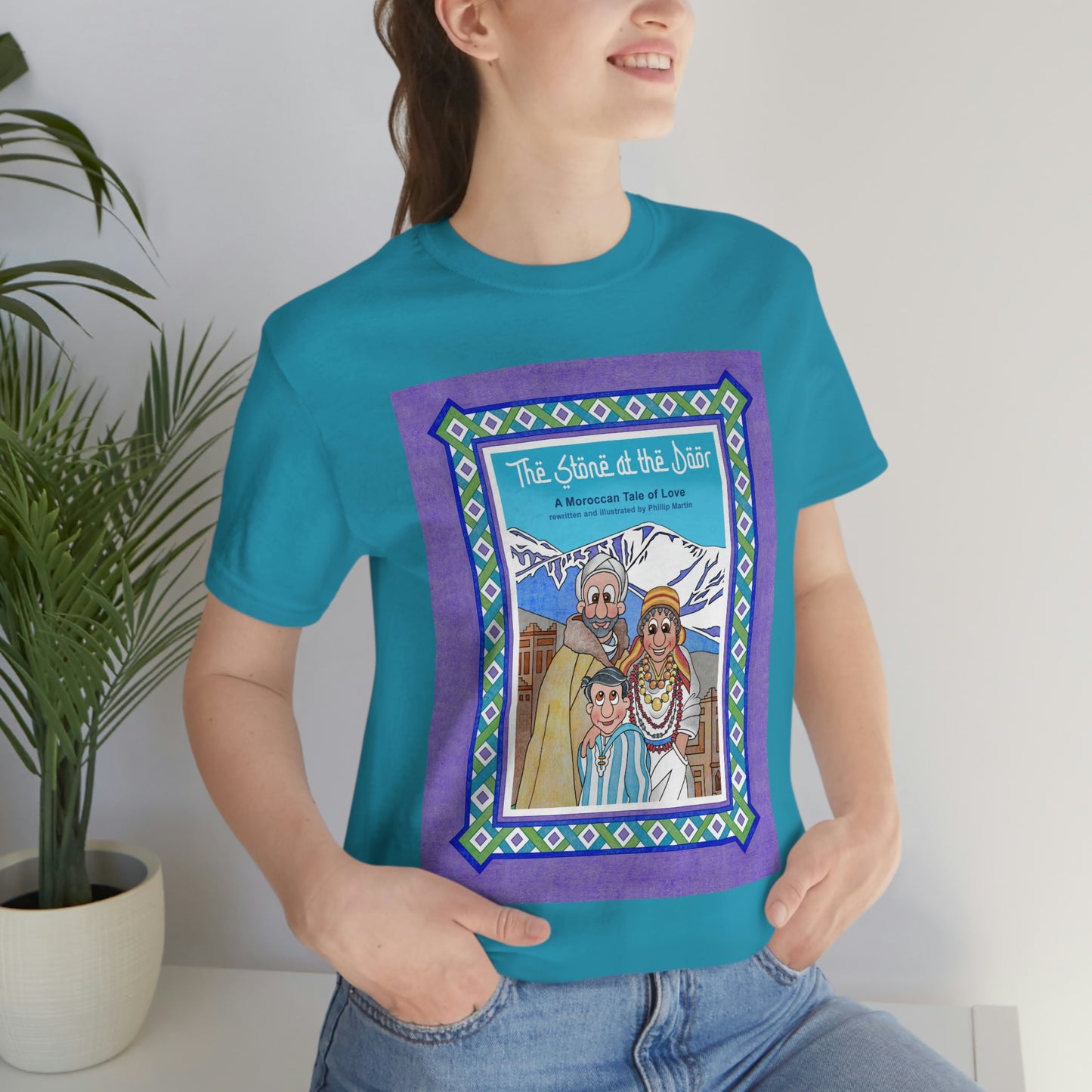 The Stone at the Door Unisex Jersey Short Sleeve Tee