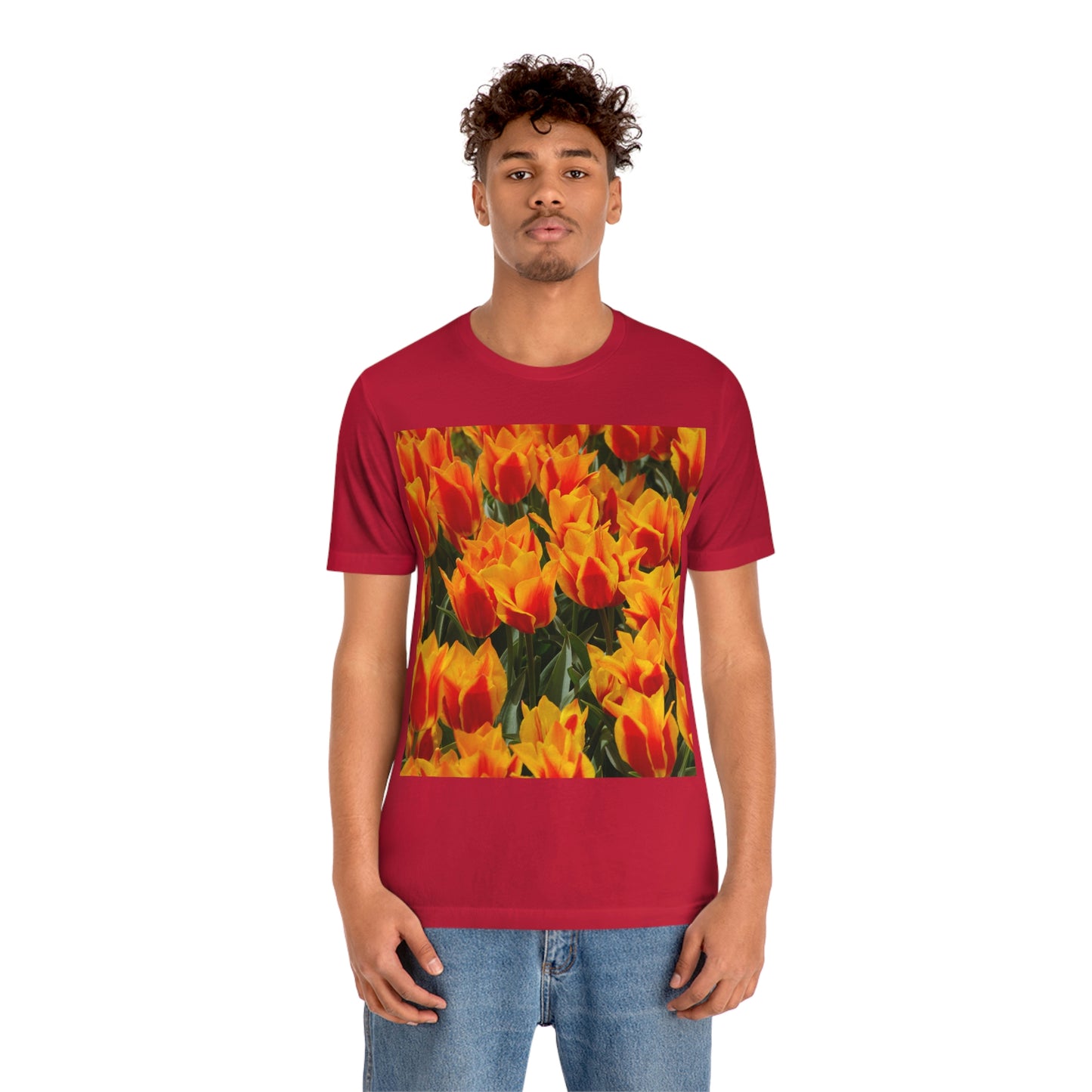 Flowers 18 Unisex Jersey Short Sleeve Tee