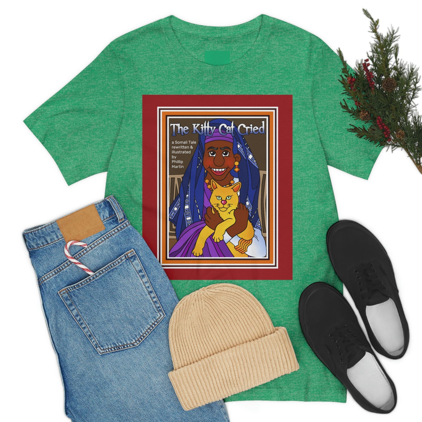The Kitty Cat Cried Unisex Jersey Short Sleeve Tee