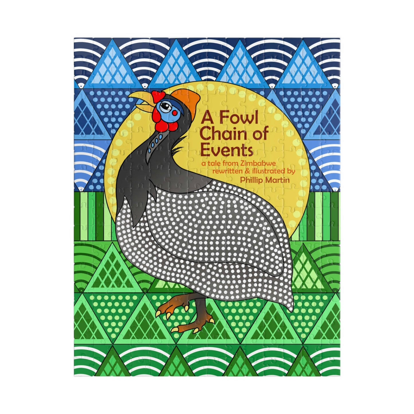A Fowl Chain of Events Puzzle (110, 252, 500, 1014-piece)