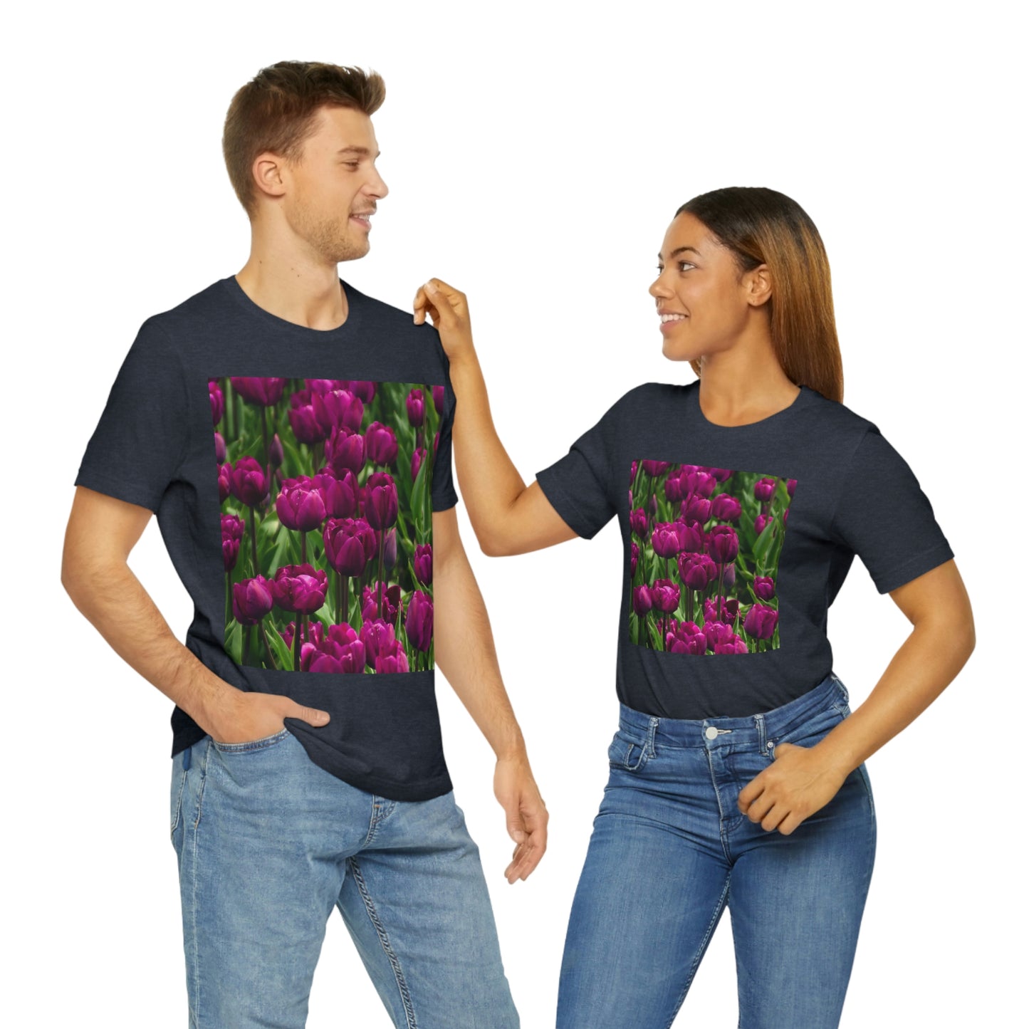 Flowers 20 Unisex Jersey Short Sleeve Tee
