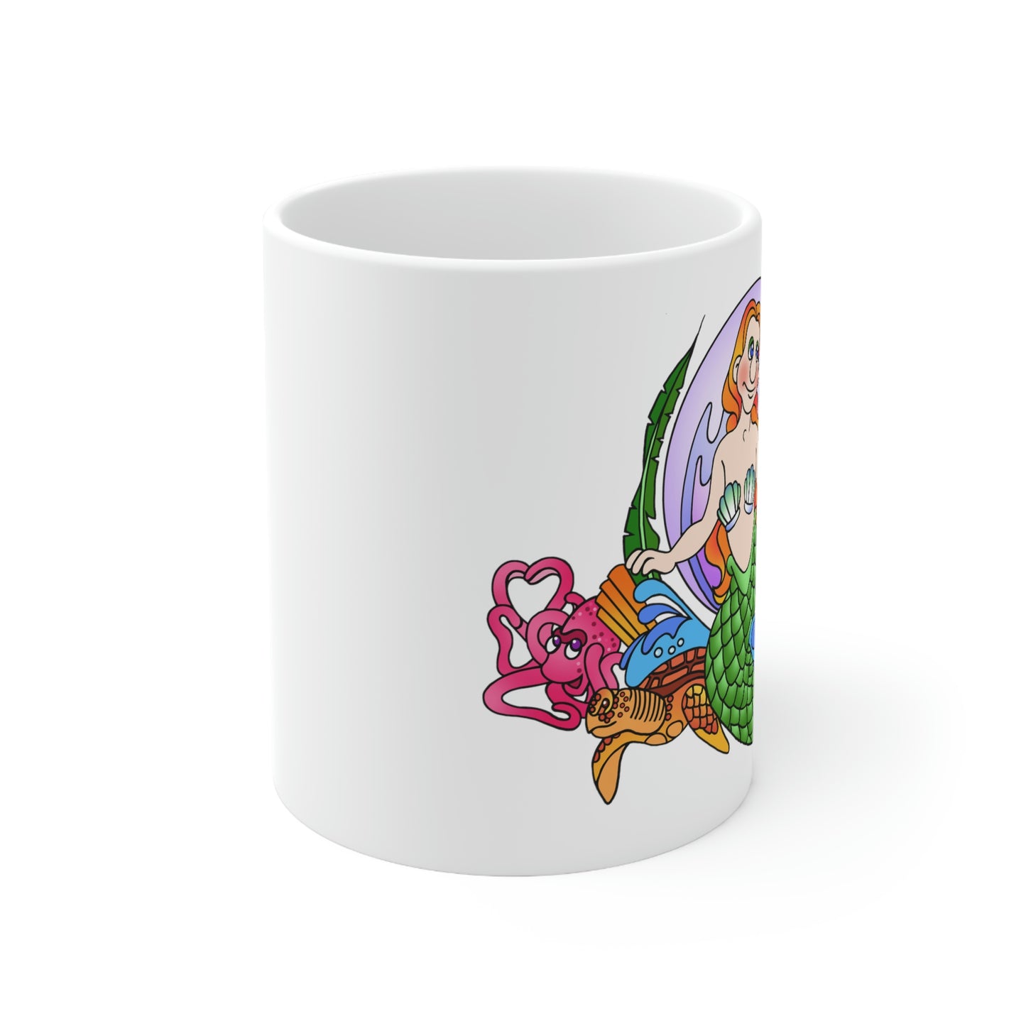 Mermaid Ceramic Mug 11oz