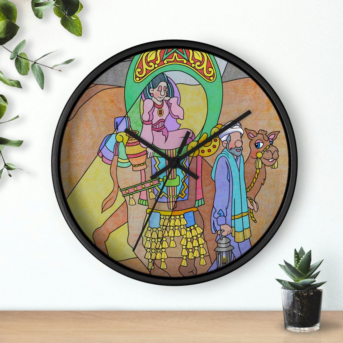 The Stone at the Door! Wall Clock