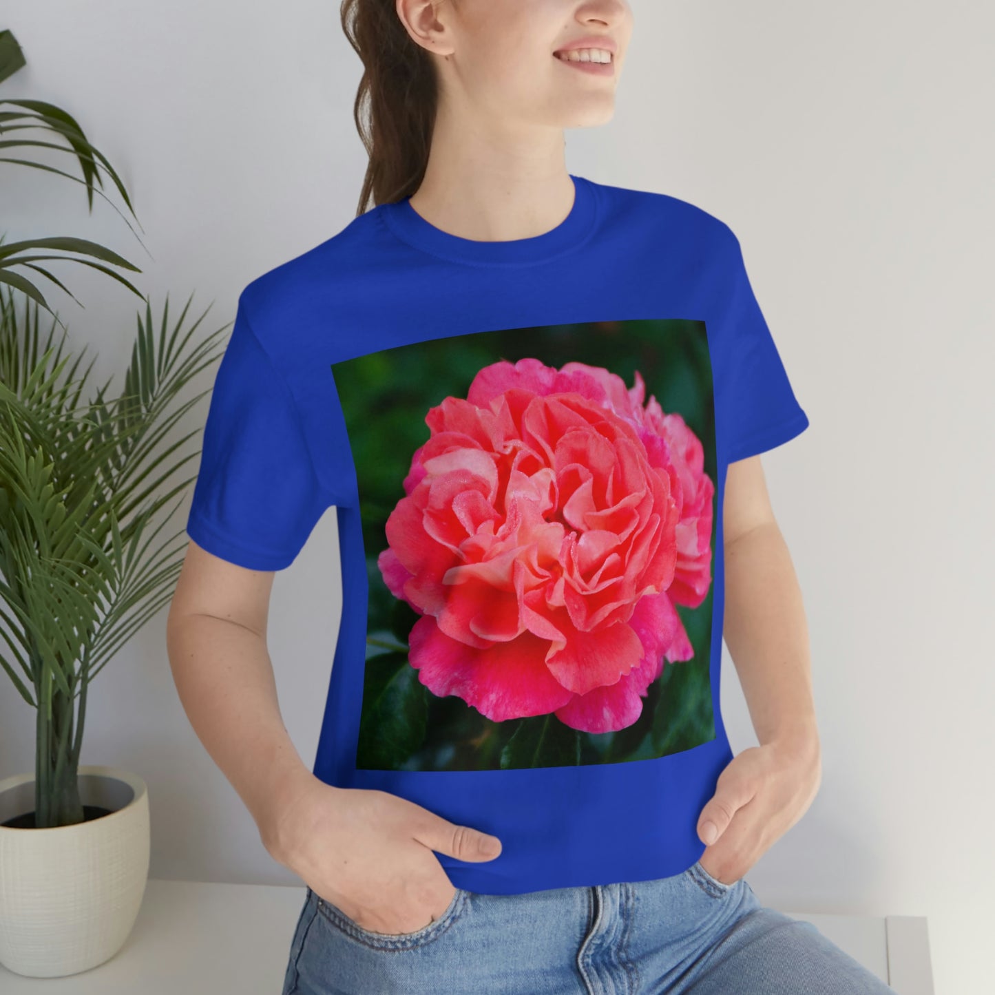 Flowers 08 Unisex Jersey Short Sleeve Tee