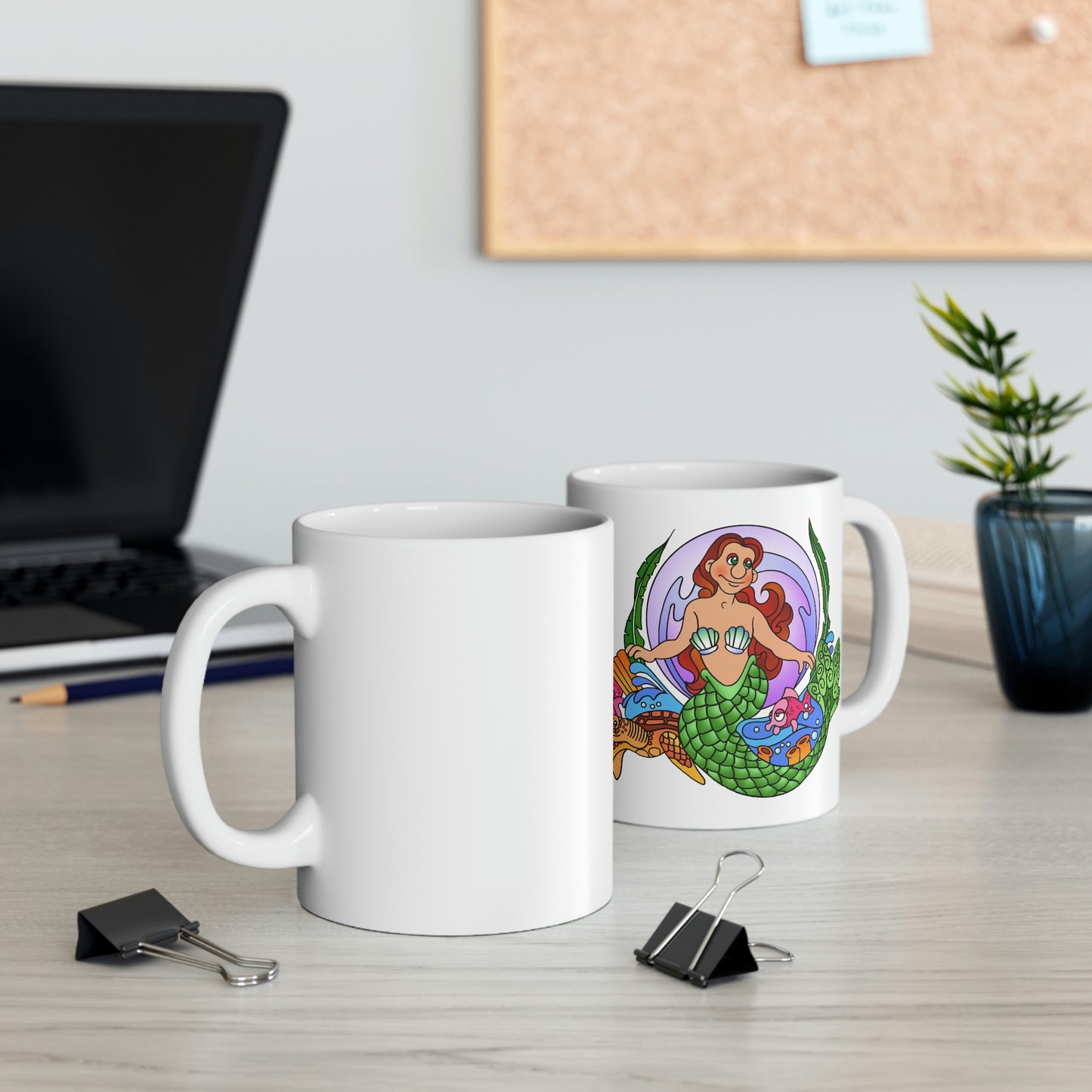 Mermaid! Ceramic Mug 11oz
