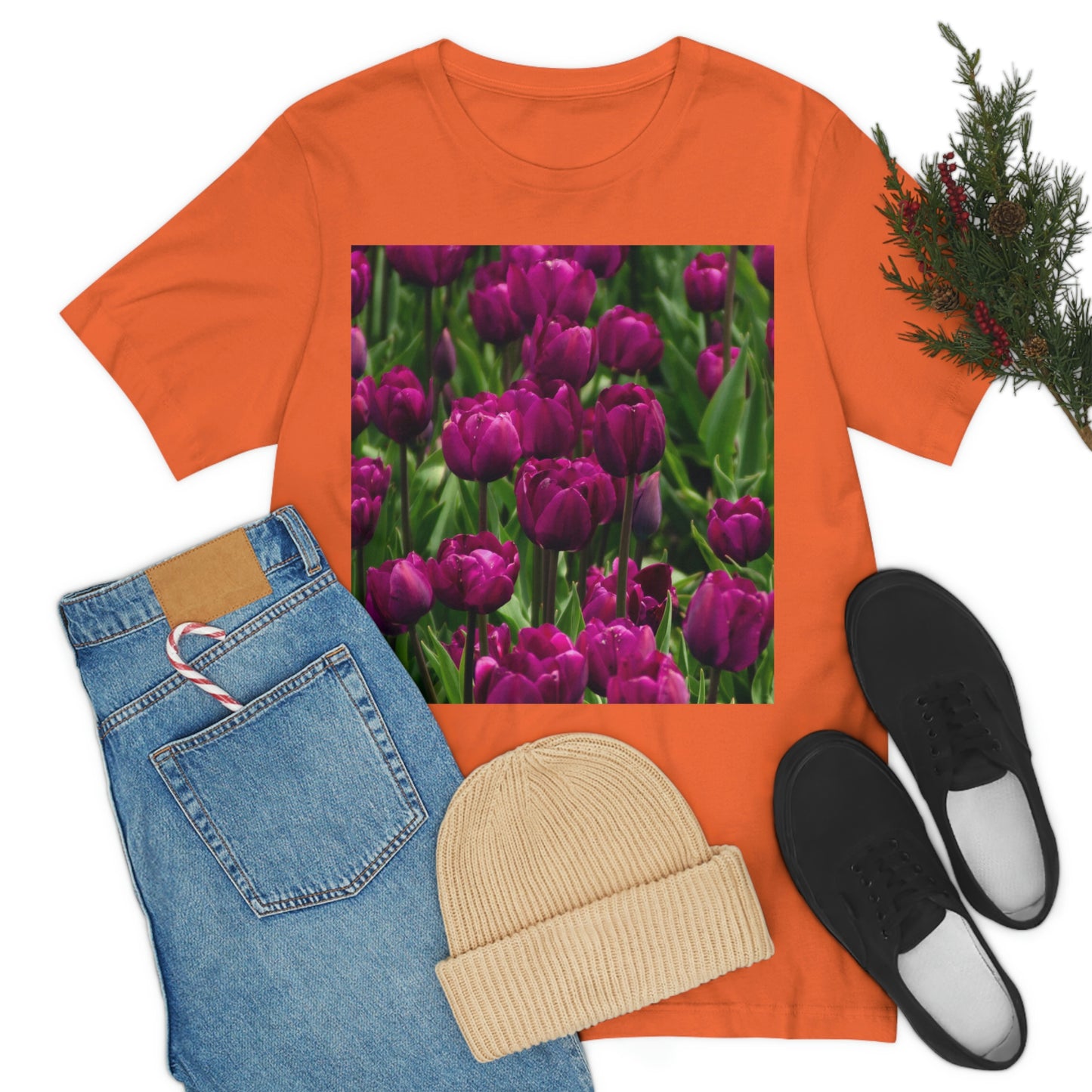 Flowers 20 Unisex Jersey Short Sleeve Tee