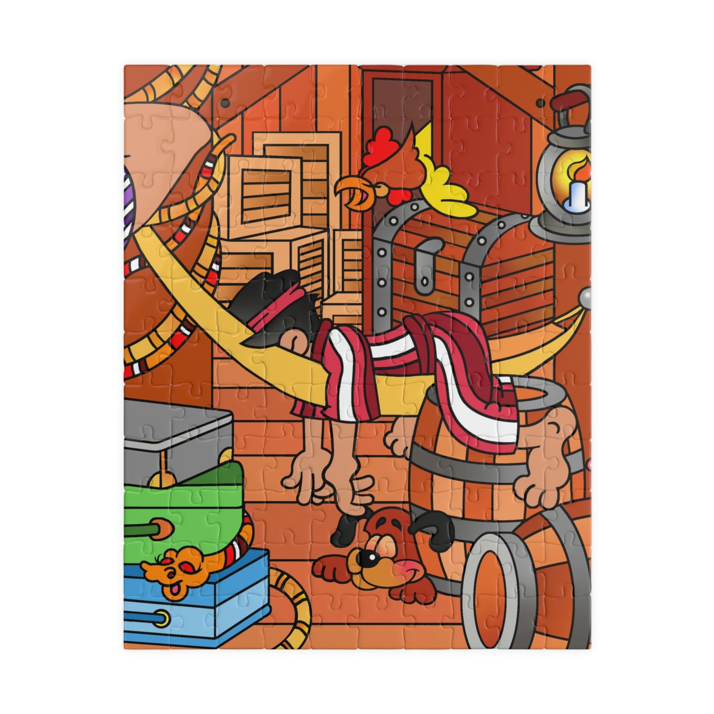 The Story of Jonah! Puzzle (110, 252, 500, 1014-piece)
