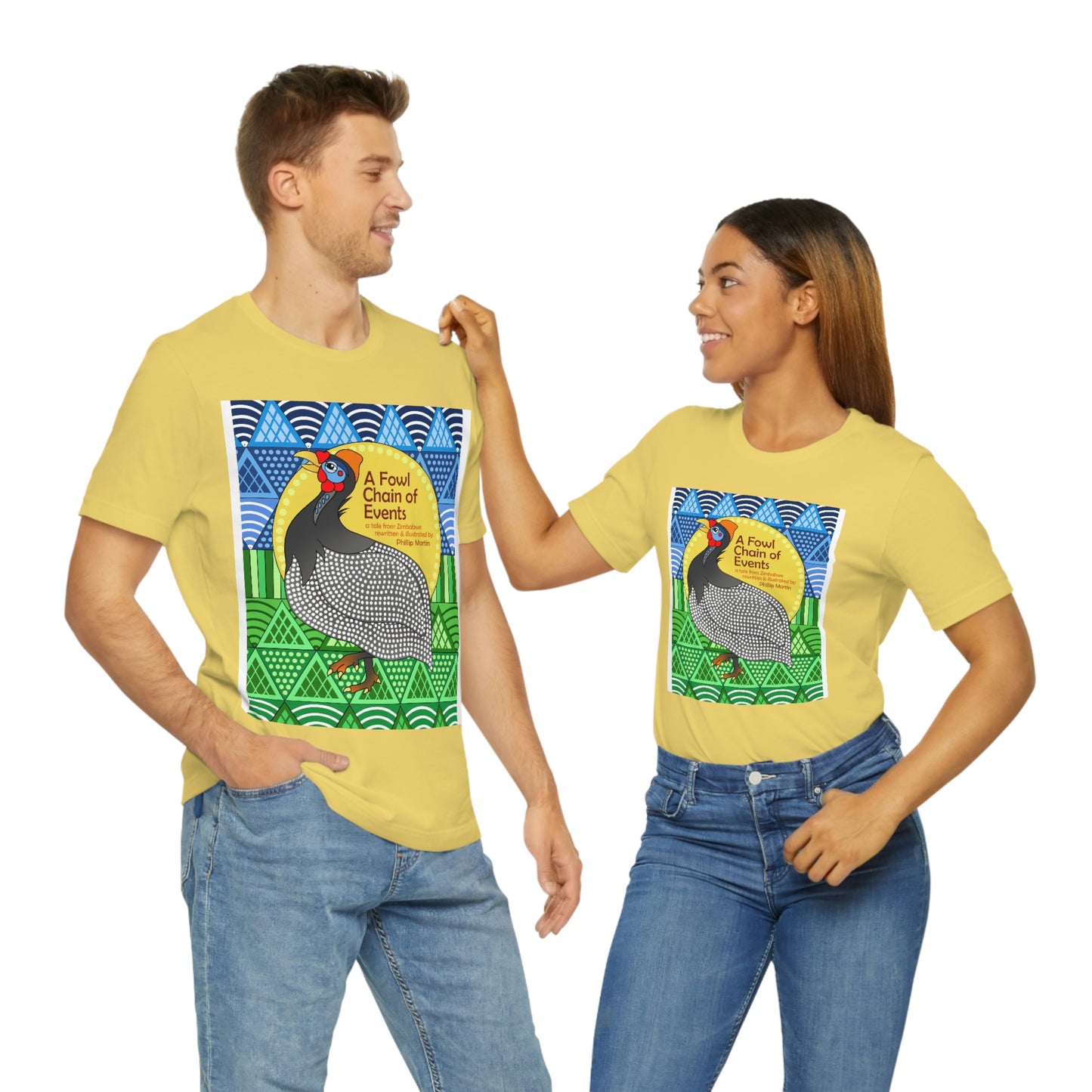 A Fowl Chain of Events Unisex Jersey Short Sleeve Tee