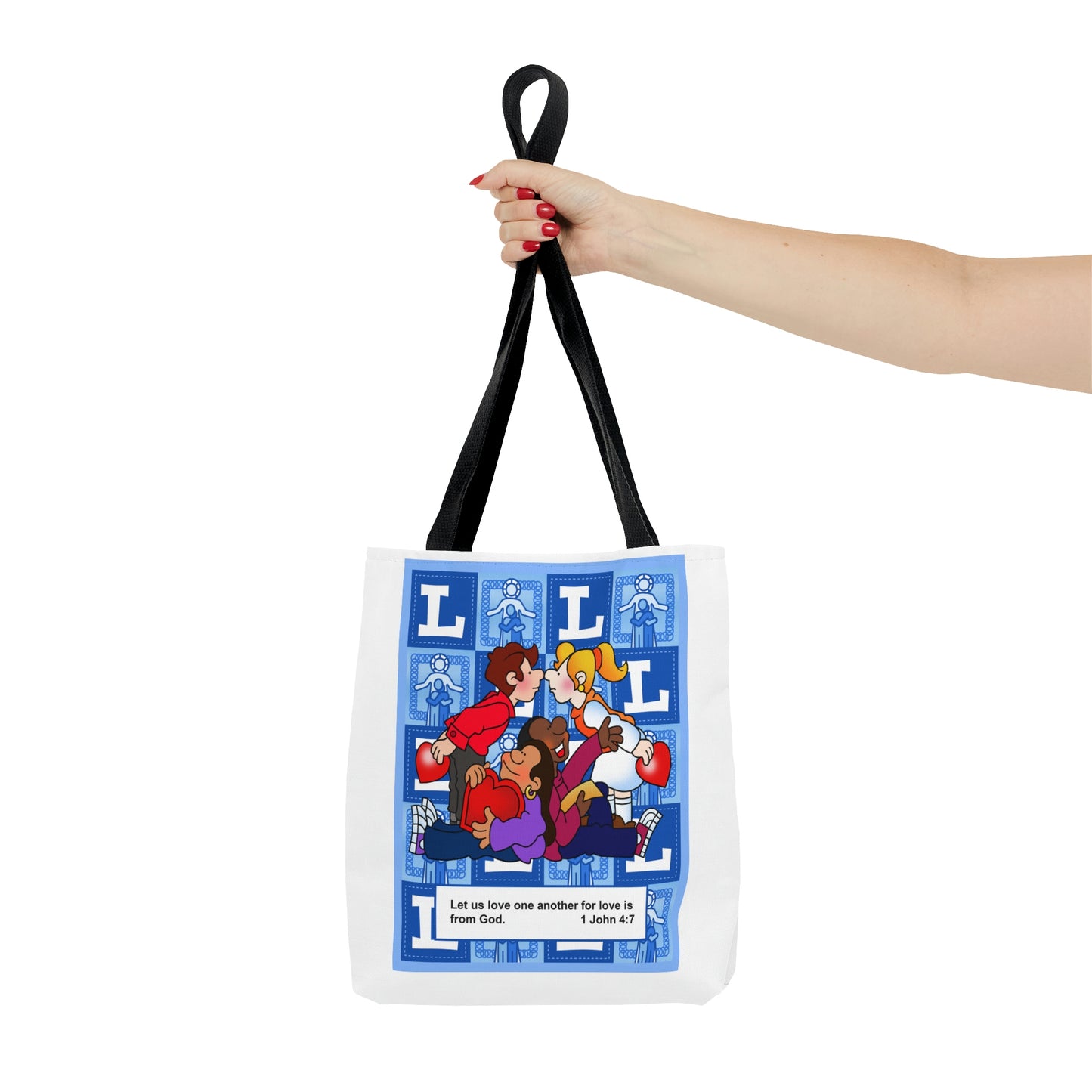 The Bible as Simple as ABC L AOP Tote Bag