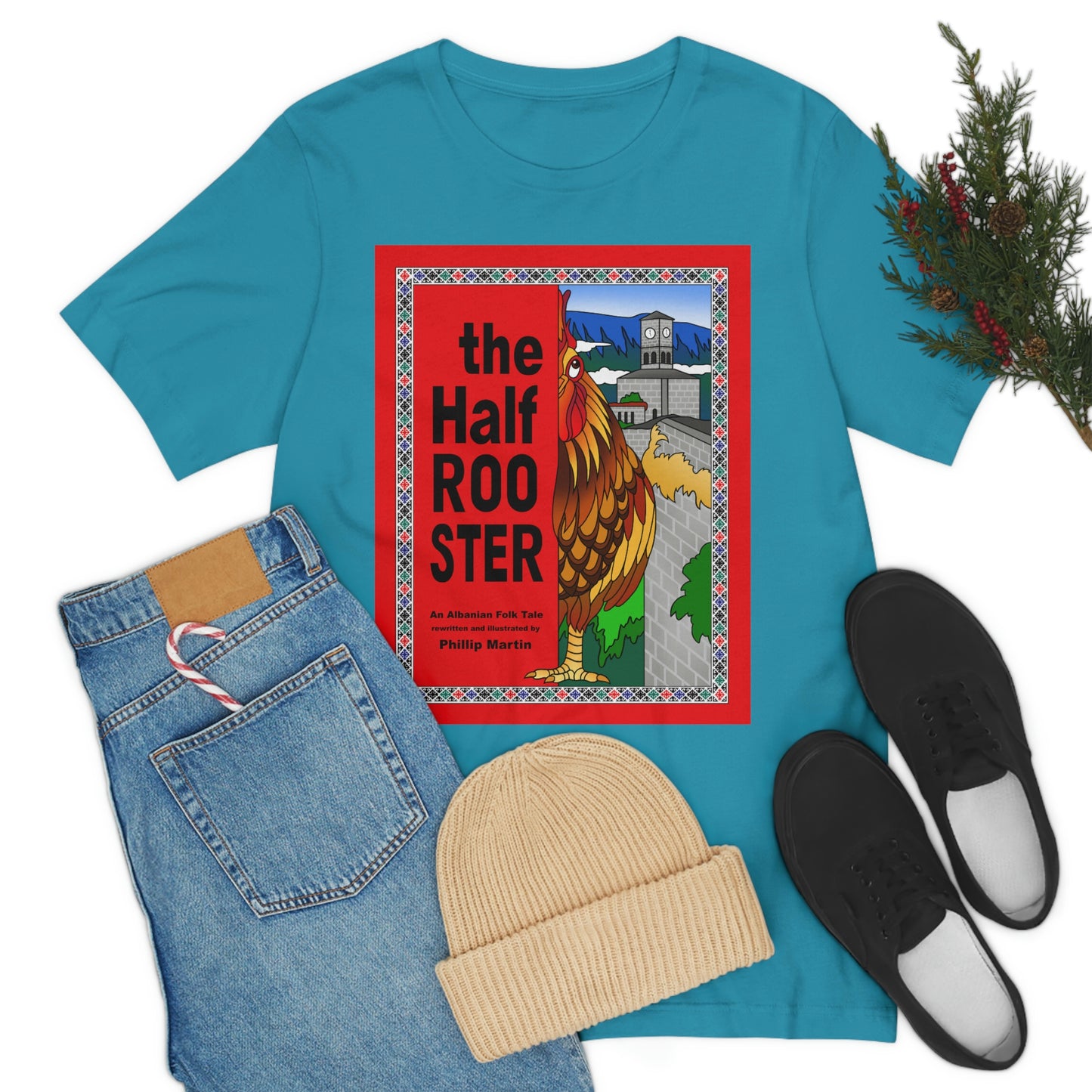 The Half Rooster Unisex Jersey Short Sleeve Tee