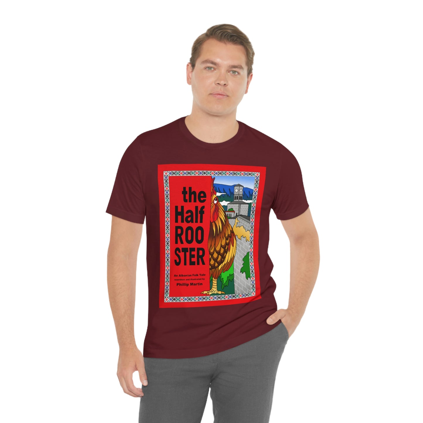 The Half Rooster Unisex Jersey Short Sleeve Tee