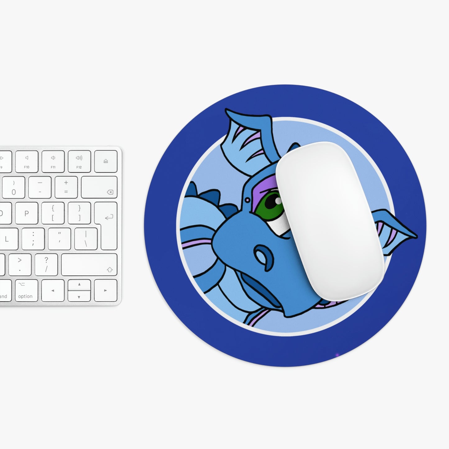 Triple Gratitude with Assorted Monsters! Mouse Pad