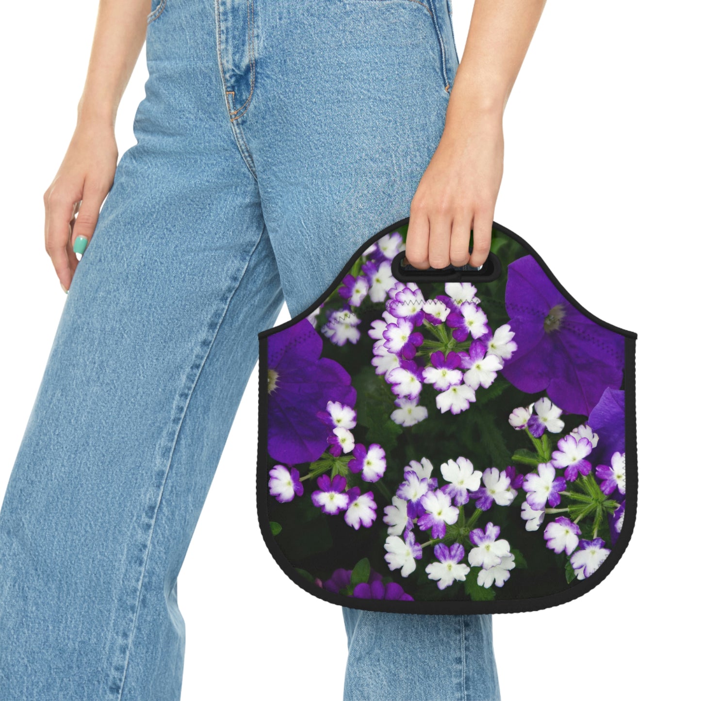 Flowers 04 Neoprene Lunch Bag