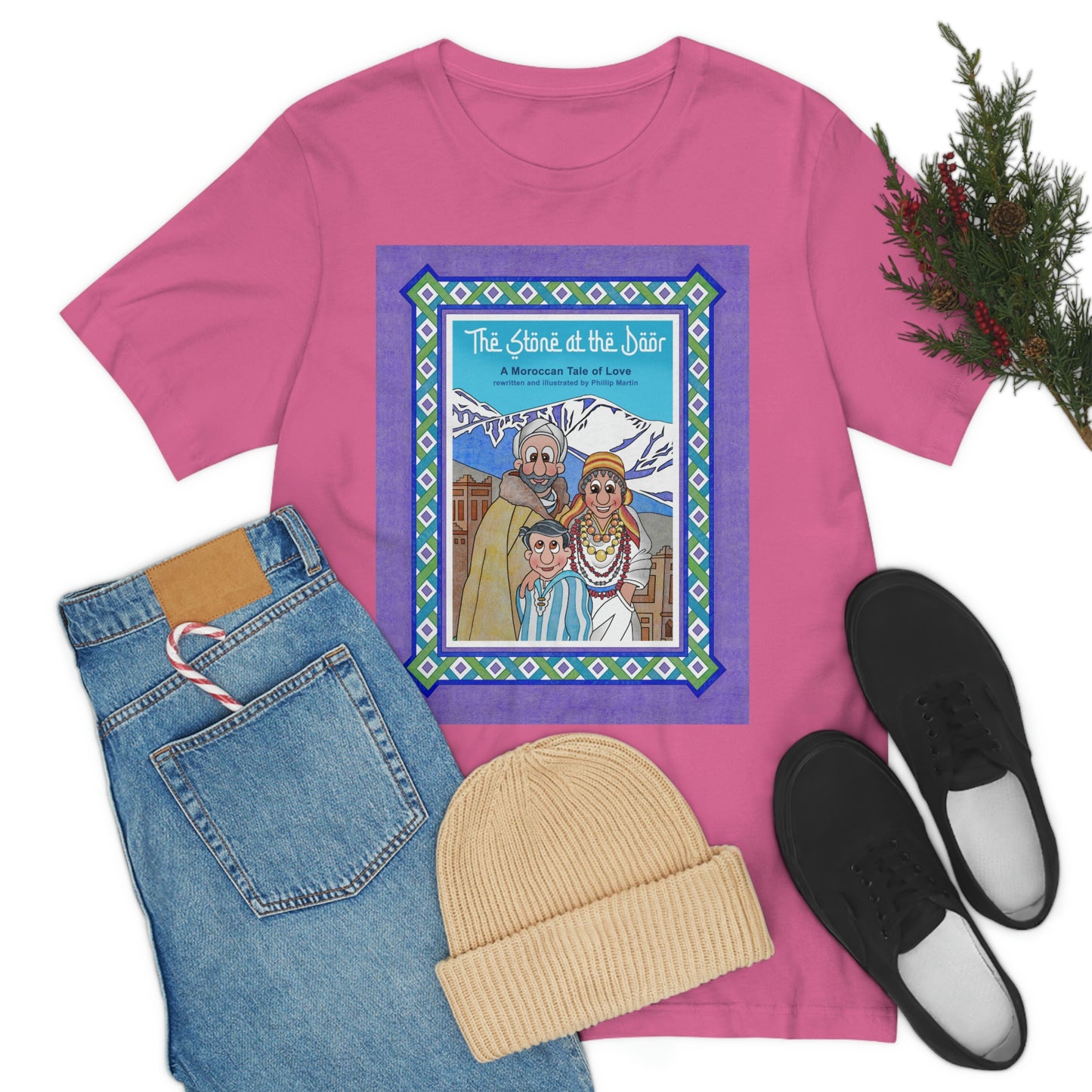 The Stone at the Door Unisex Jersey Short Sleeve Tee