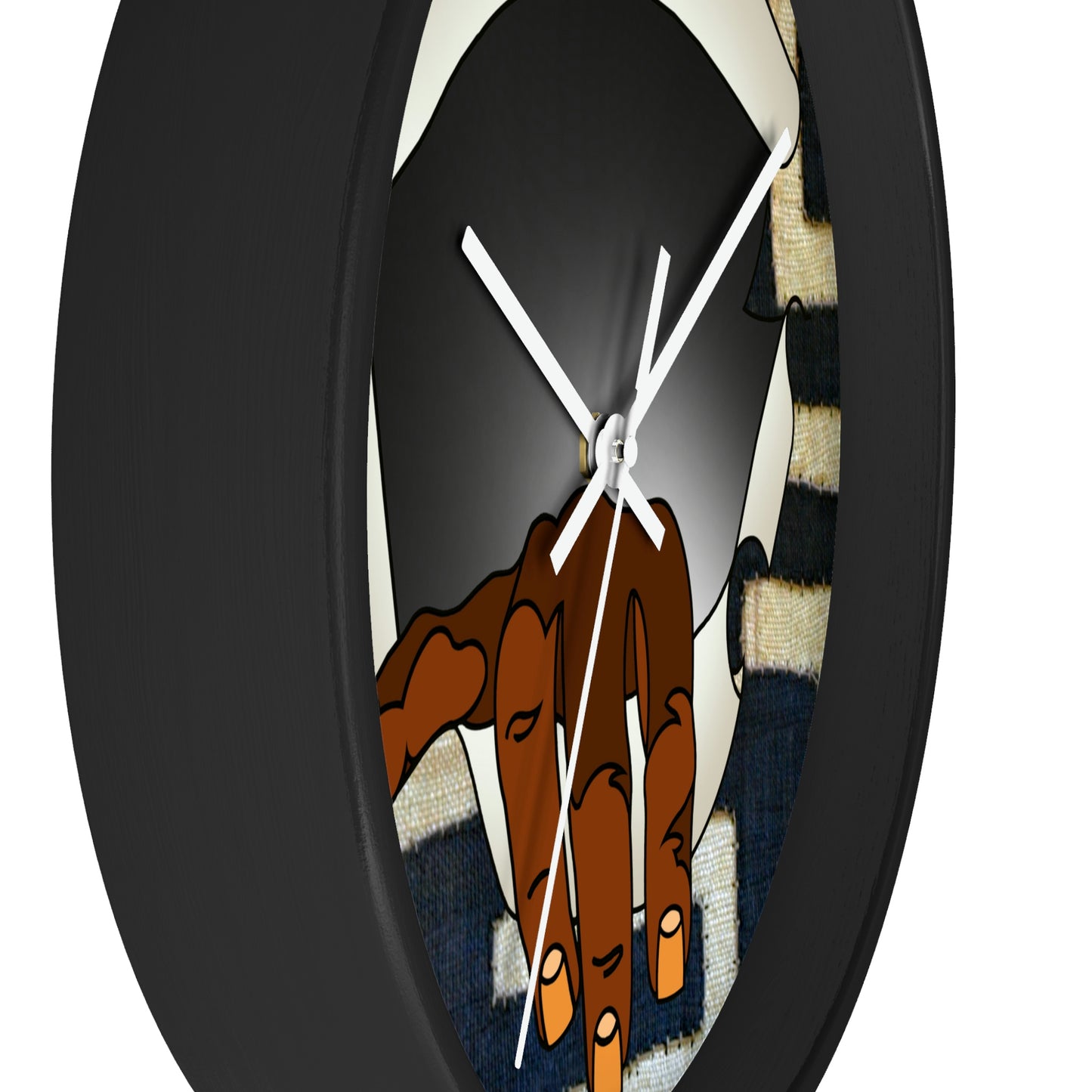 A Show of Hands! Wall clock